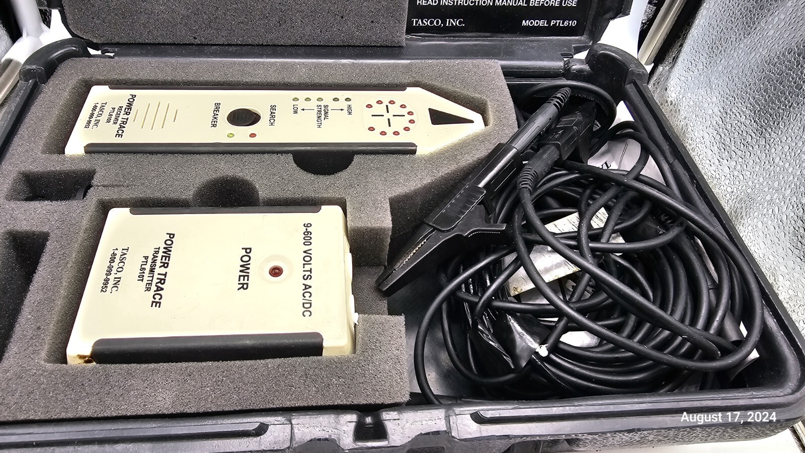 Tasco PTL610 Power Trace Specialized Breaker Tracer electronic tracer
