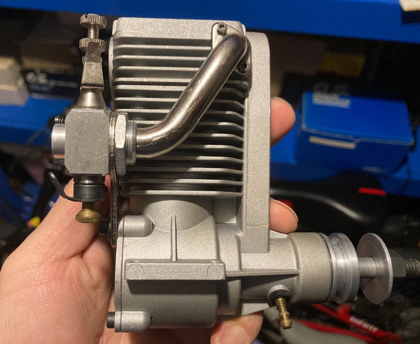 Webra T4-80 4-Stroke 13cc ABC Garnitur RC Model Airplane Engine Original Box Kit