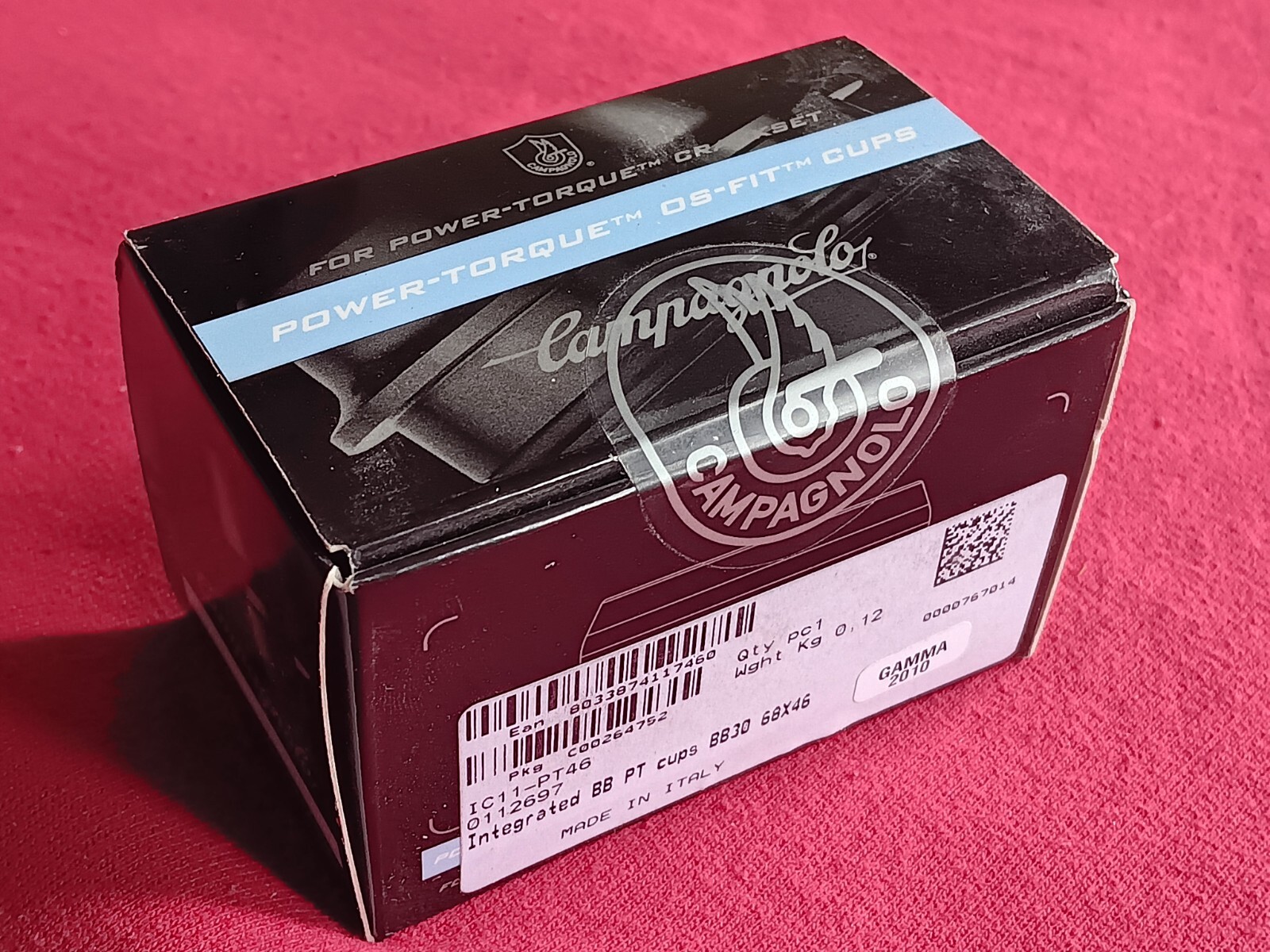NEW 68x46 PF30 Campagnolo Power Torque OS Fit Bottom Bracket Cups Campy