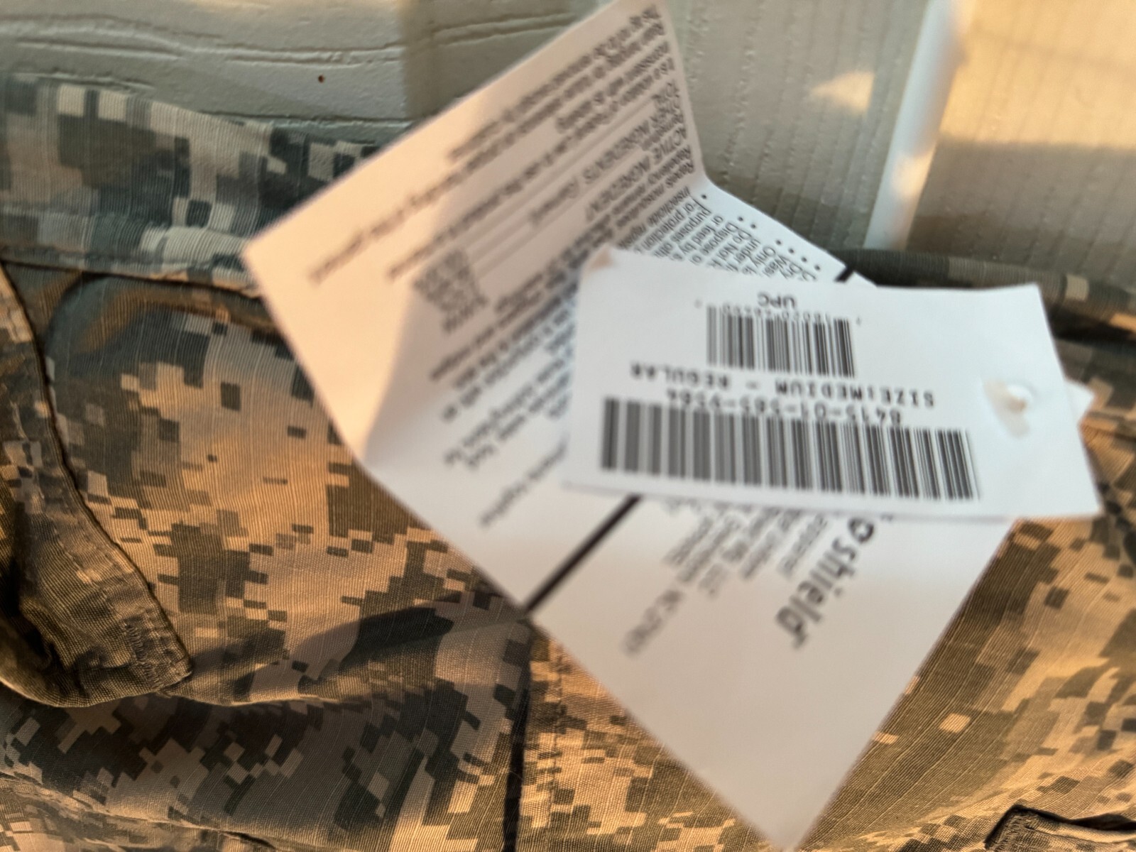 US Army Combat Trousers Men Medium Short Camo Cargo Military Uniform Pants NWT