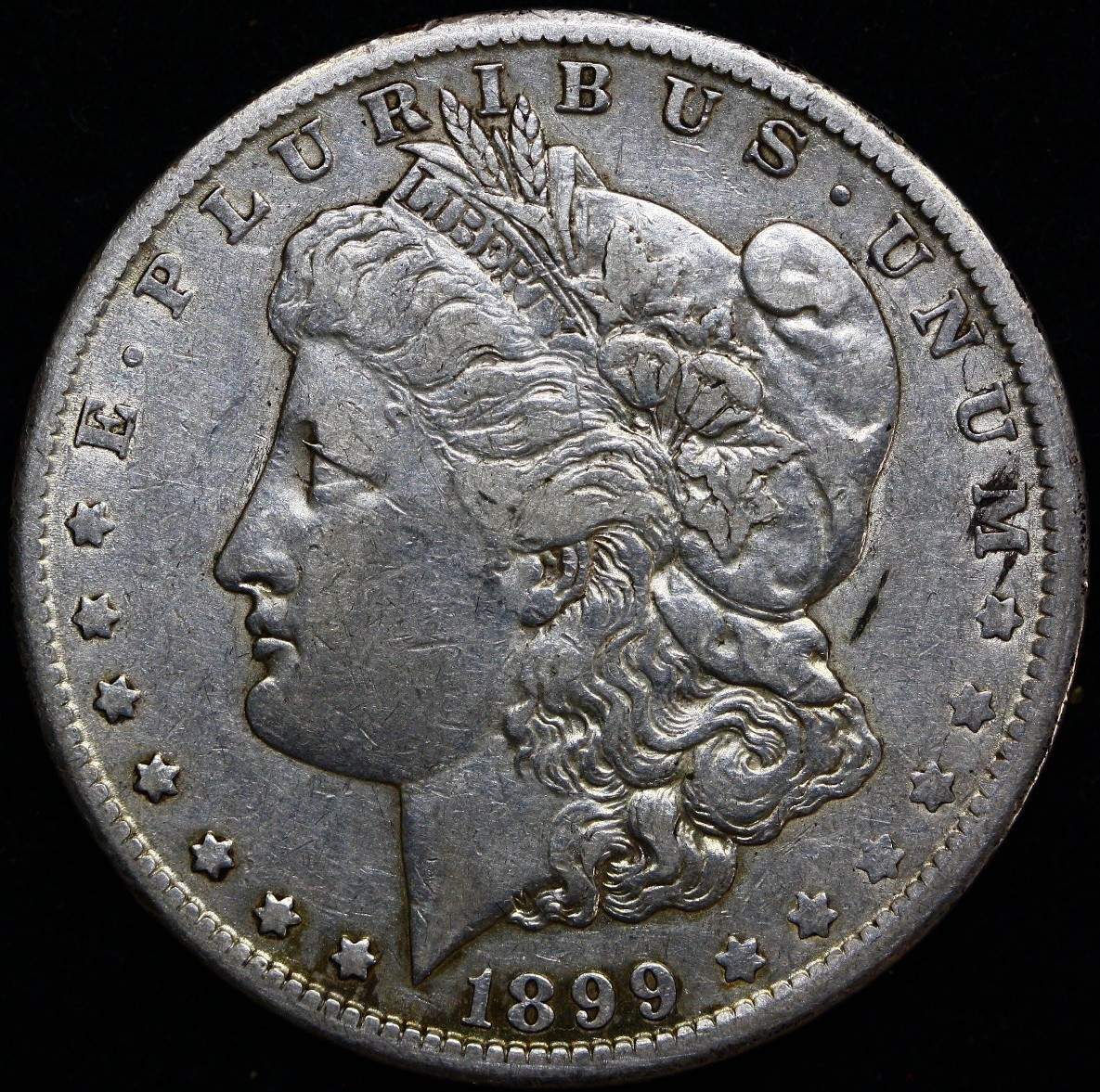1899-O Morgan Silver Dollar Better Date New Orleans 90% Silver XF #R2