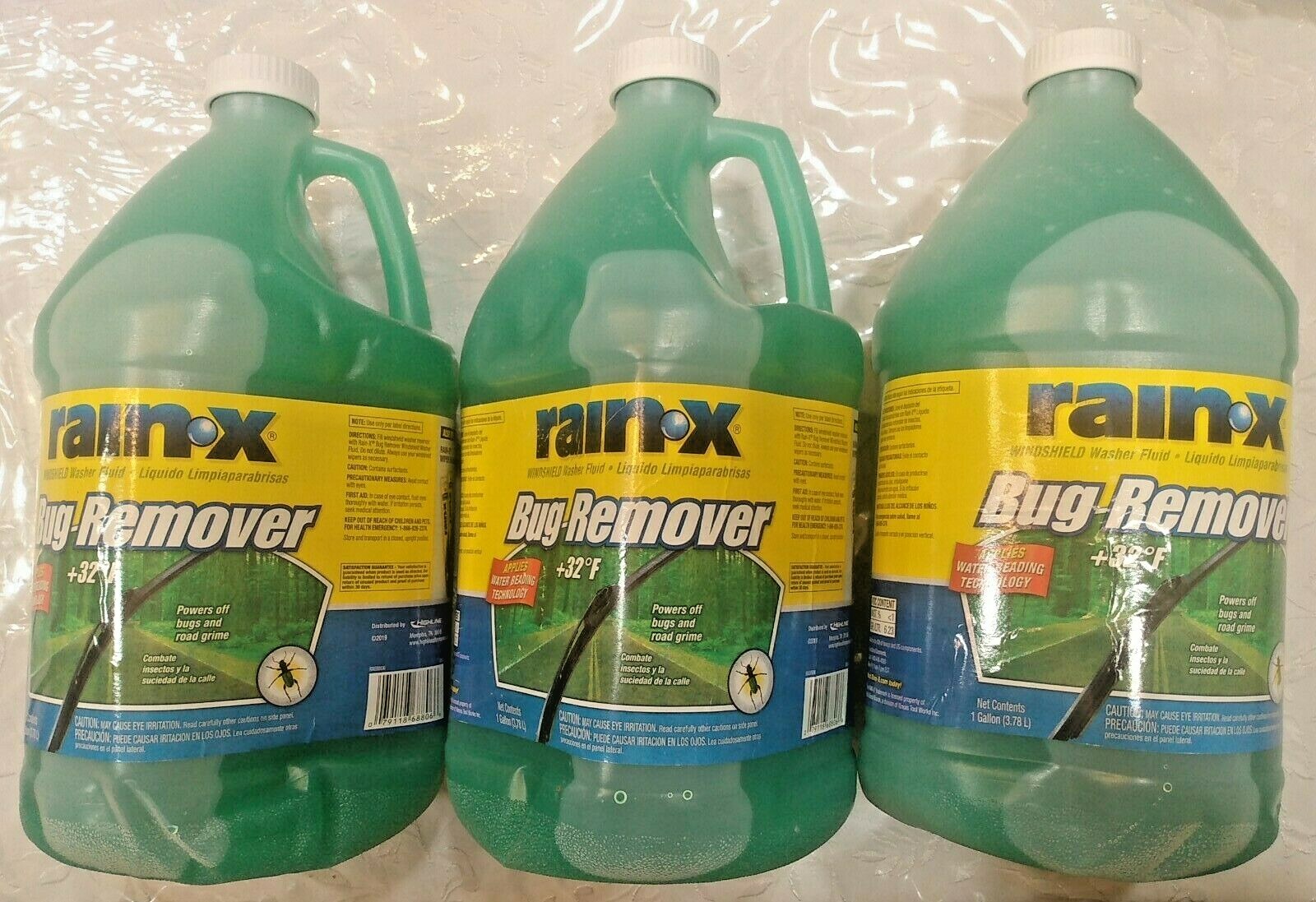 Lot of 3  Rx68806 Rain X Bug Remover Wwf