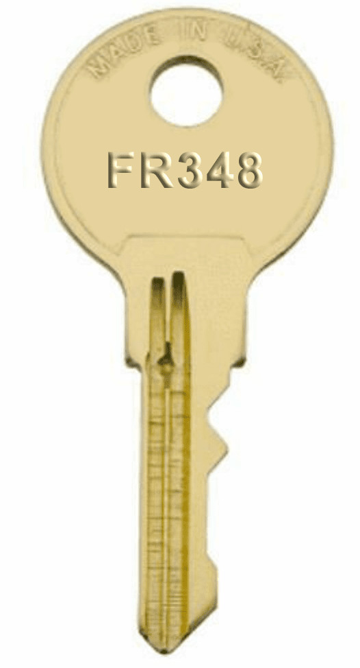 Steelcase FR348 File Cabinet, Desk, Cubicle, Mobile Pedestal Replacement Key