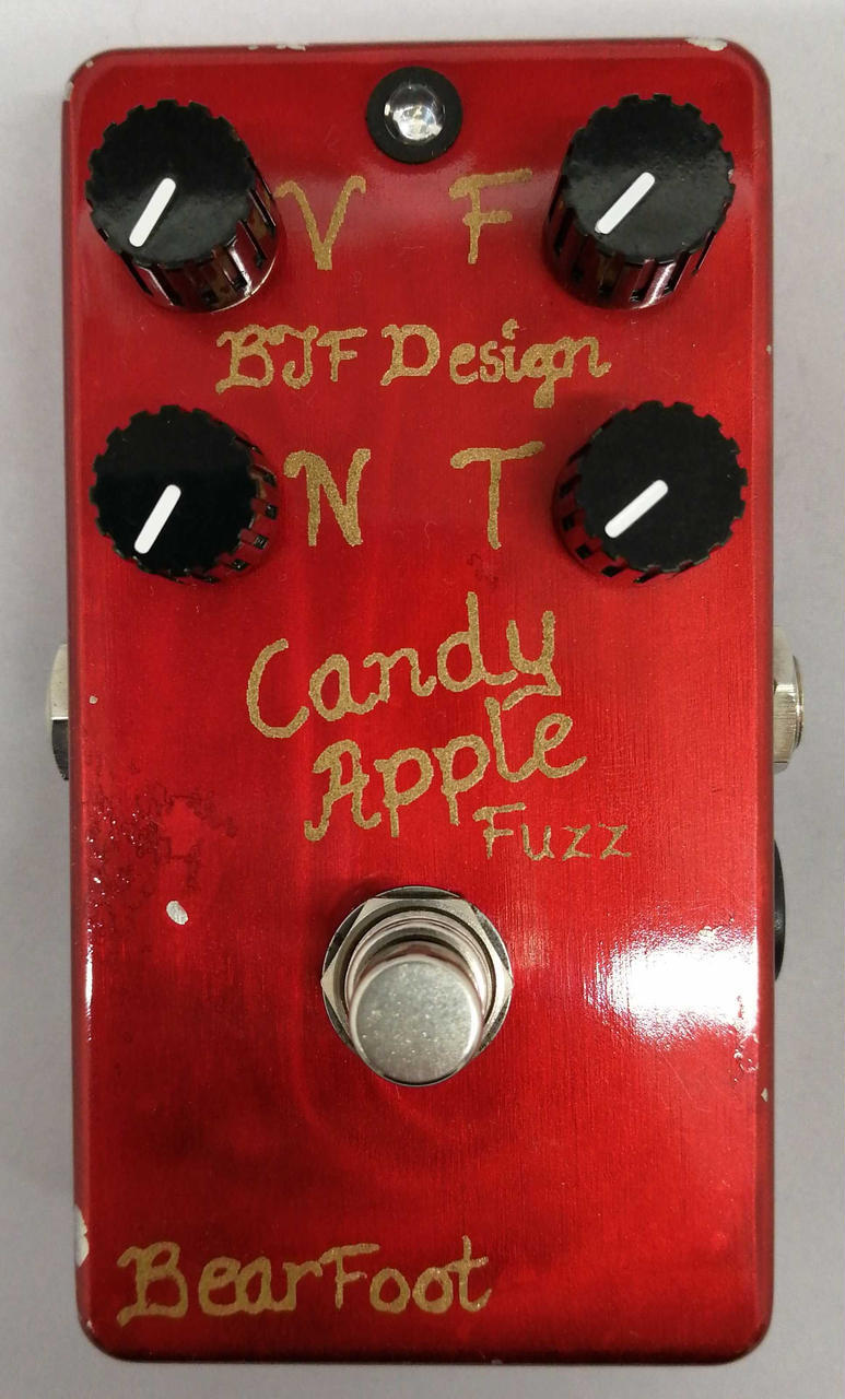 Used Bear Foot CANDY APPLE FUZZ Effector Guitar And Bass Accessories Rare