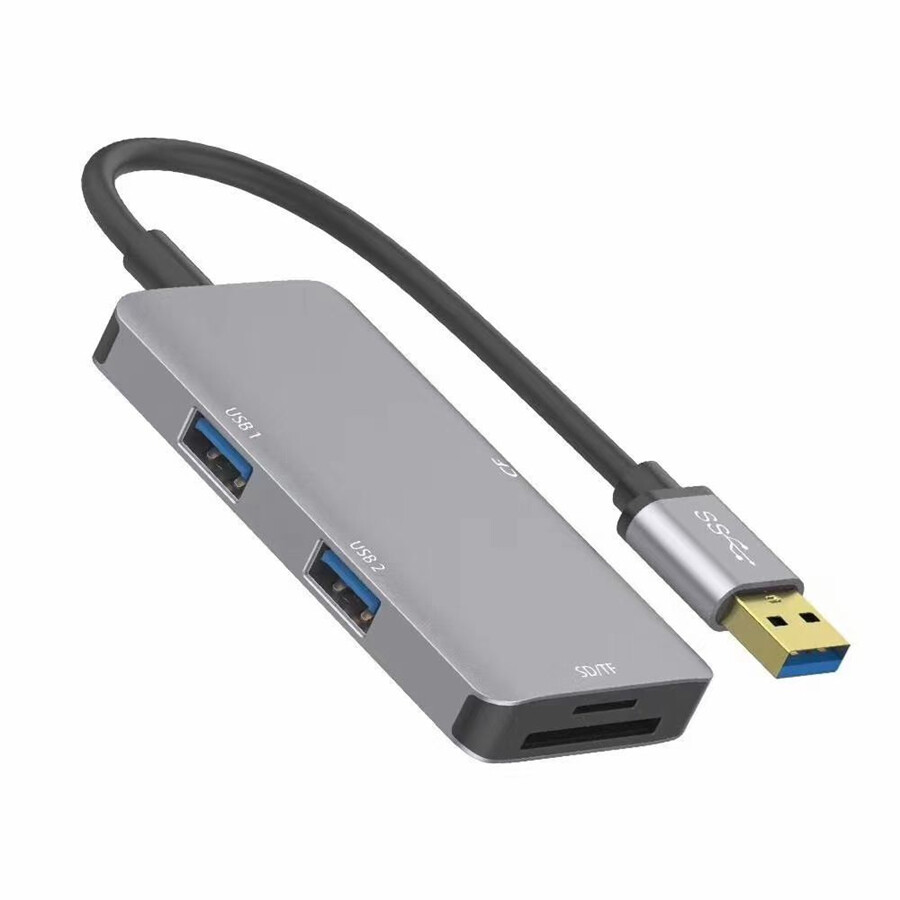 5 in 1 USB 3.0 Multi-Function To SD/TF/CF Card Reader Adapter Hub Kit High Speed