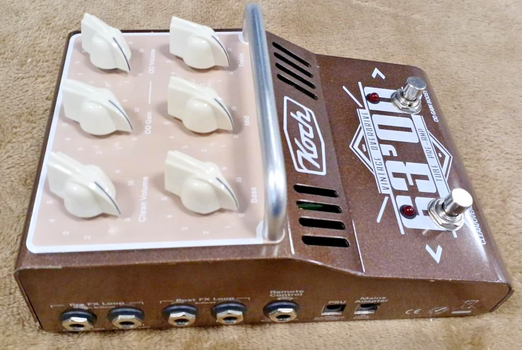 Koch 63’OD Tube Preamp Vintage Overdrive Guitar Effects Pedal