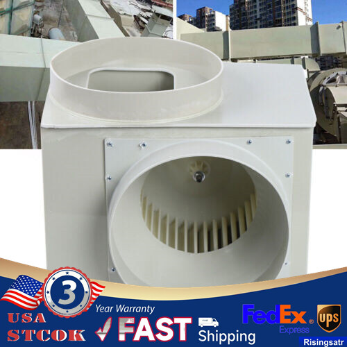 300W Centrifugal Blower Fume Industrial Extractor Fan Dust Smoke Vapour Exhaust