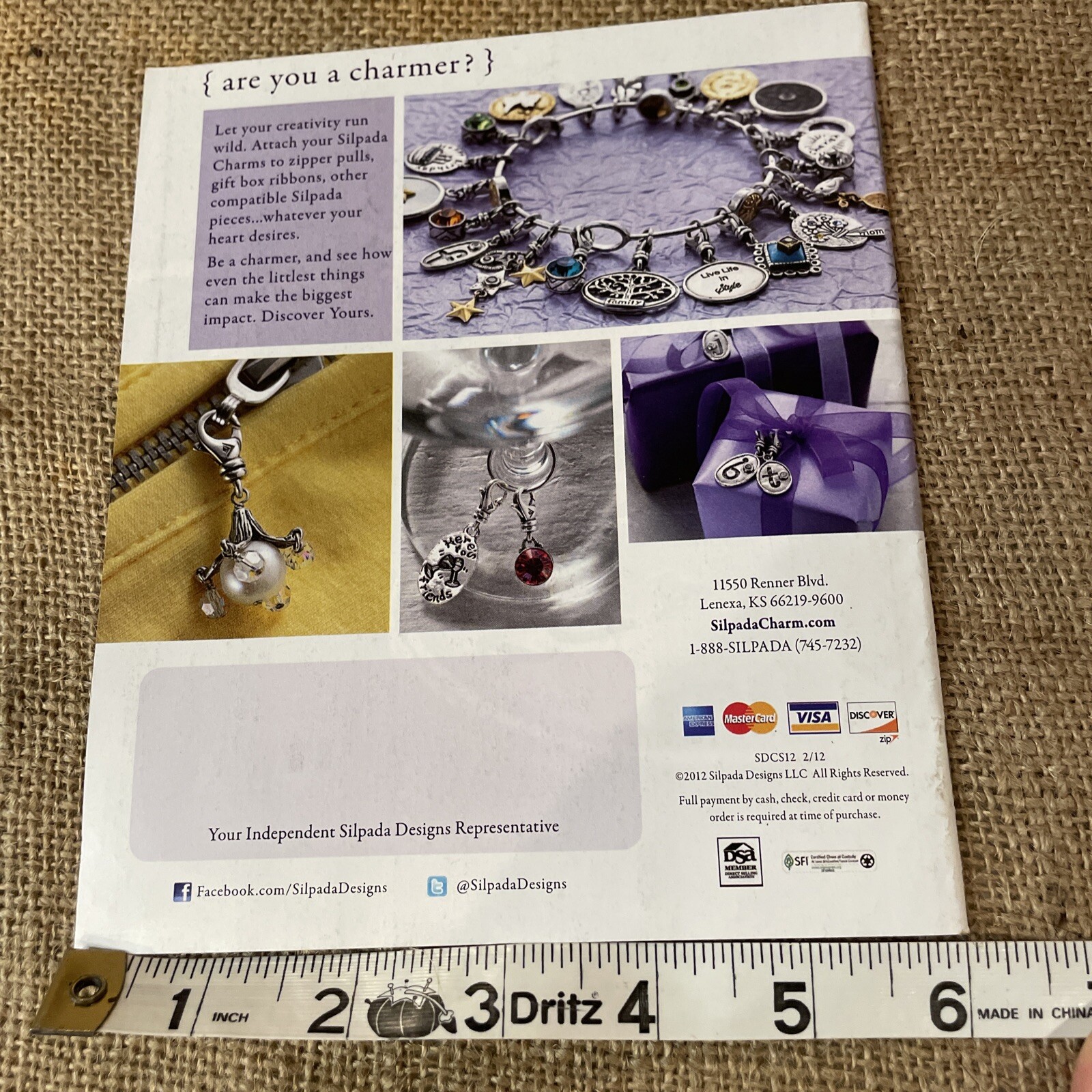 Silpada Charm Catalog Spring 2012