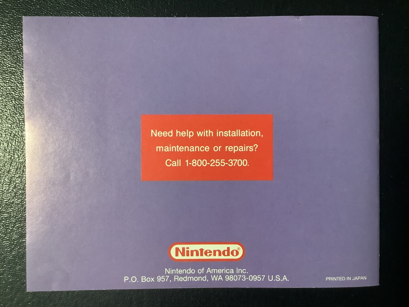 Tetris NES Nintendo Instruction Manual Only - Good Shape