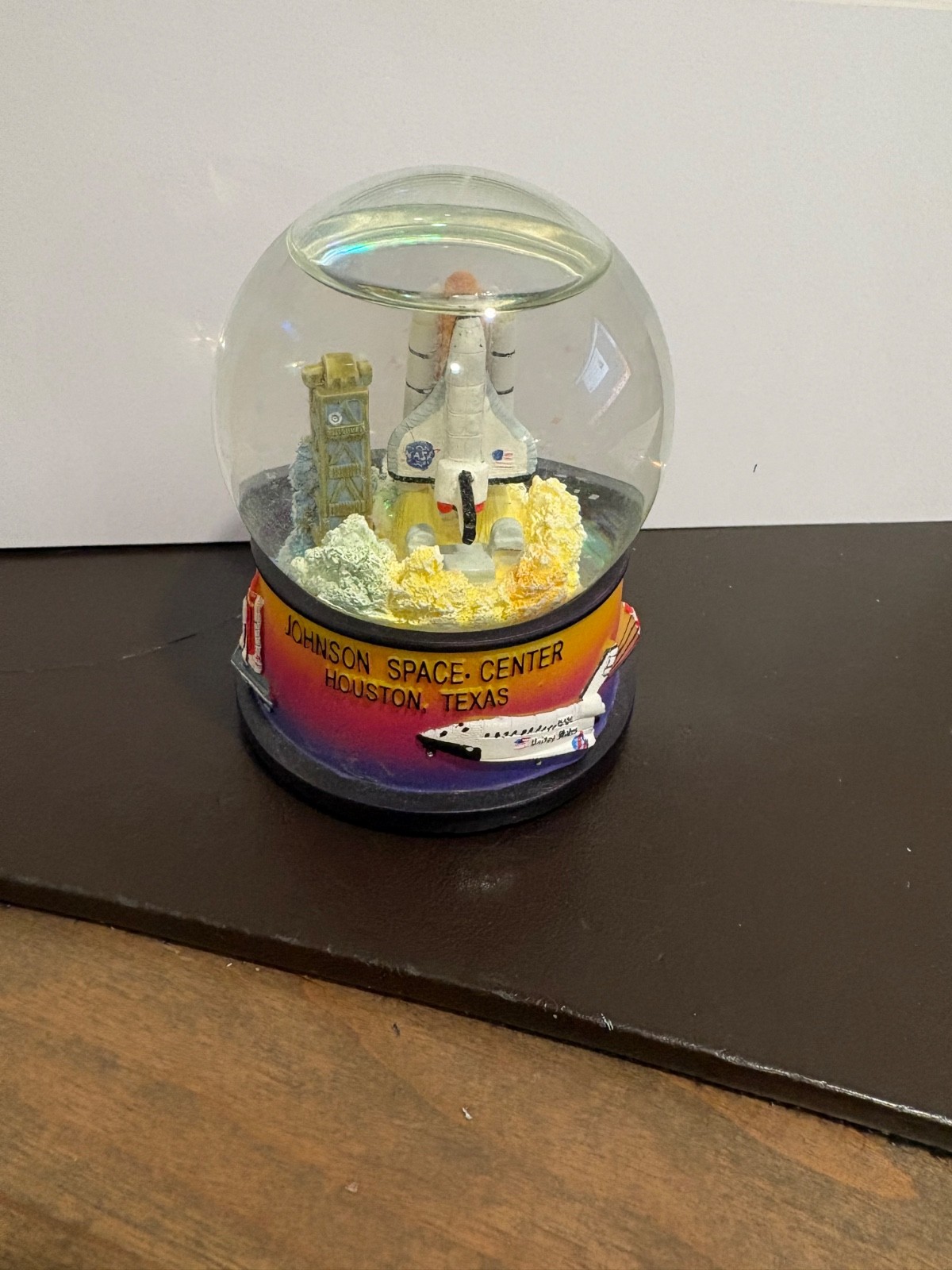 Johnson Space Center Houston Texas Snow Globe