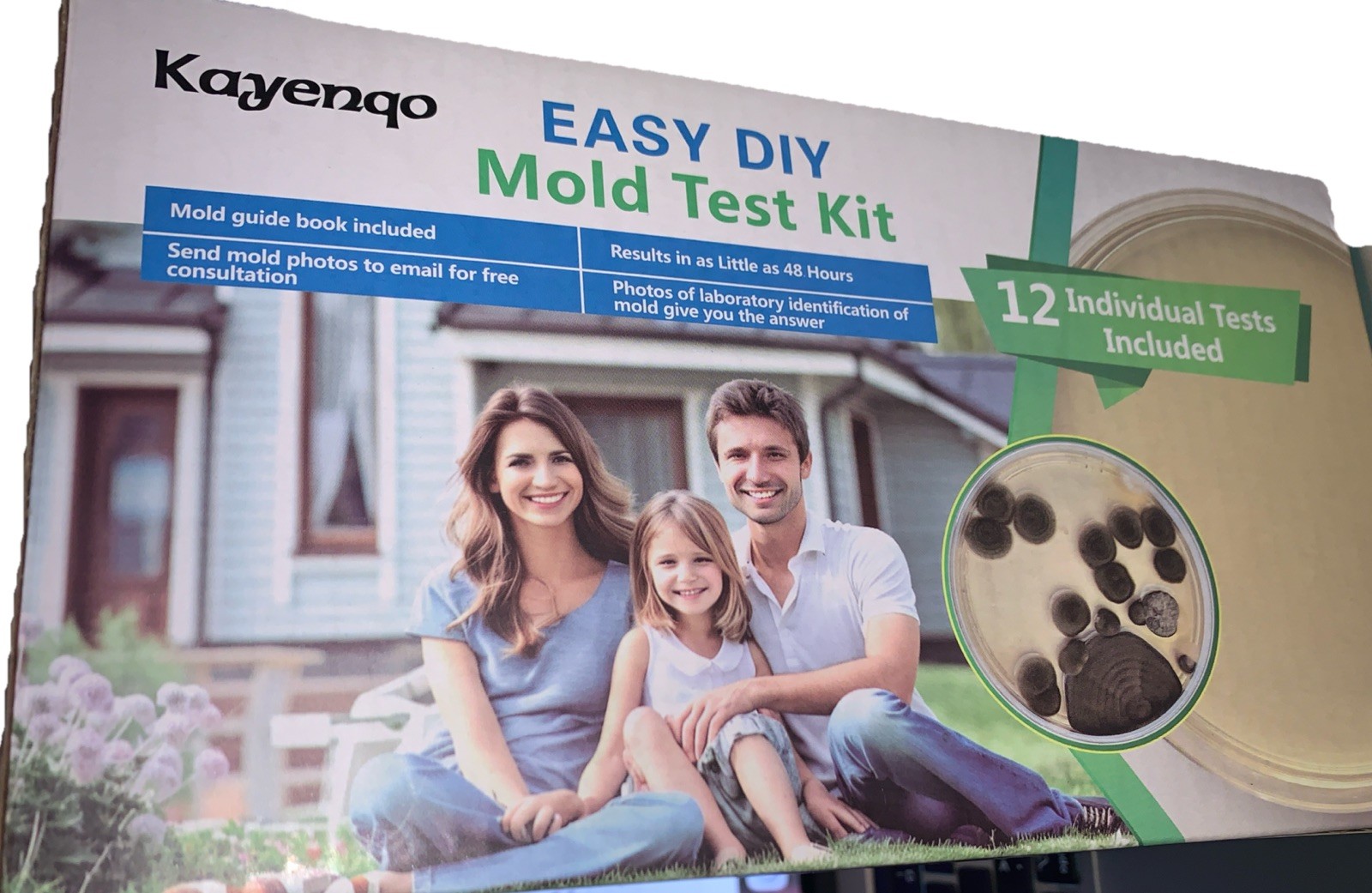 Mold Test Kit for Home - 12 Simple Detection Tests,Test HVAC System,Home Surf...