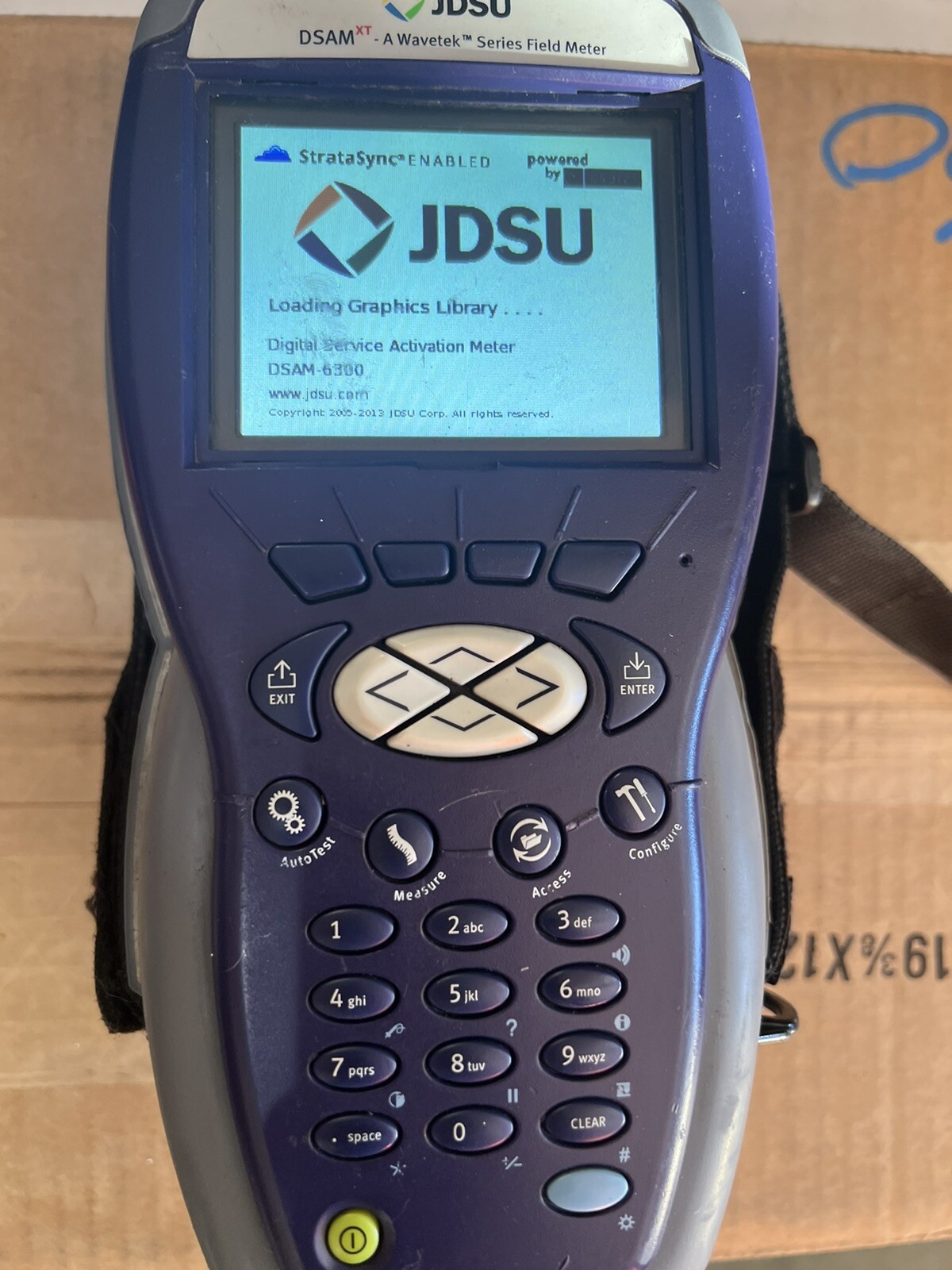 2014 JDSU/DSAM 6300  WAVETEK  DIGITAL METER