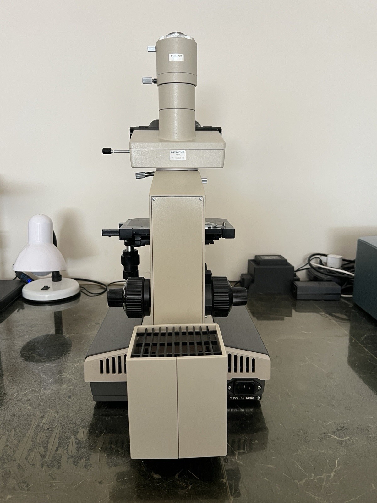 Olympus BH2/BHS Trinocular 100W Polarizing Microscope + MTV-3 + S-Plan Optics