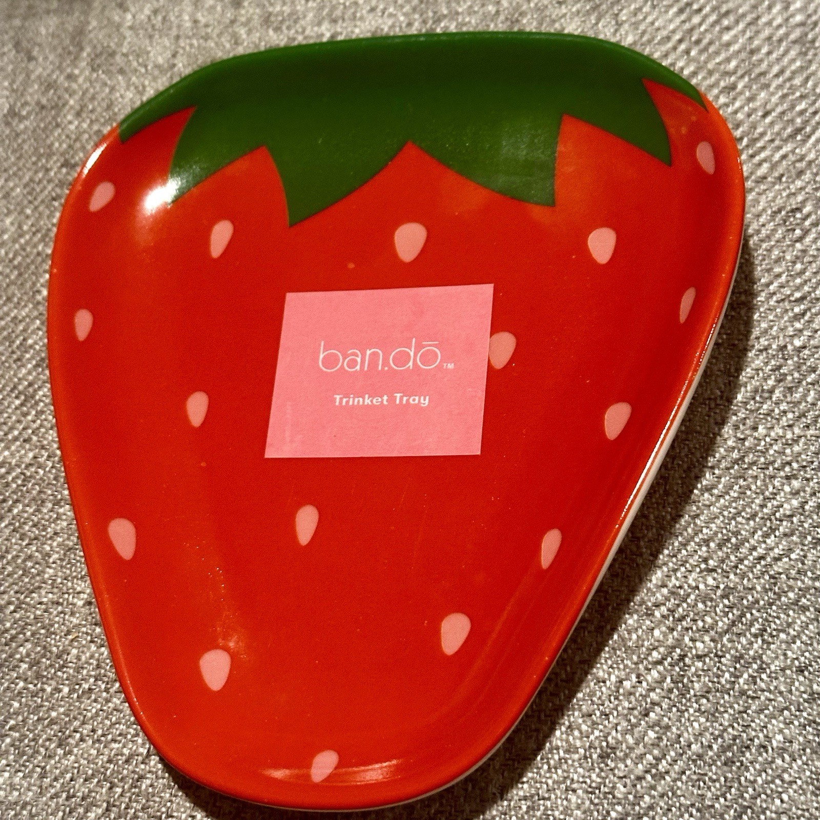 Bando Strawberry Trinket Dish Brand New