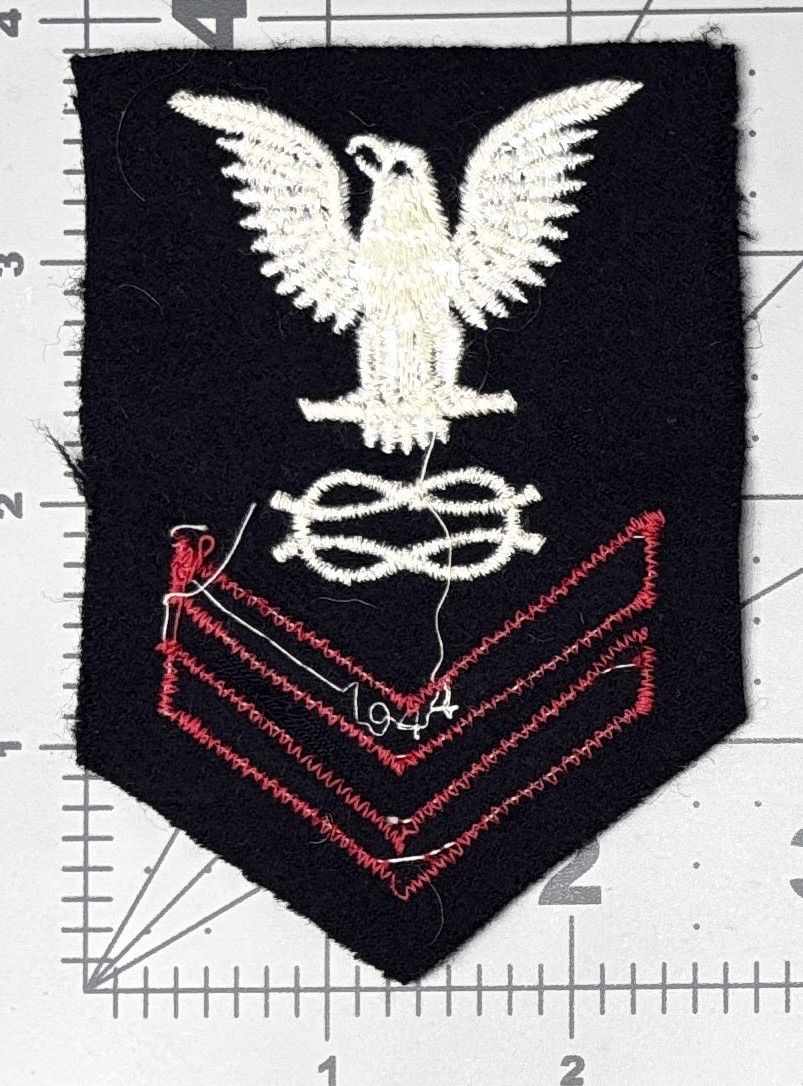 1944 US Navy 2nd Class Apprentice Rate Inv# K8040
