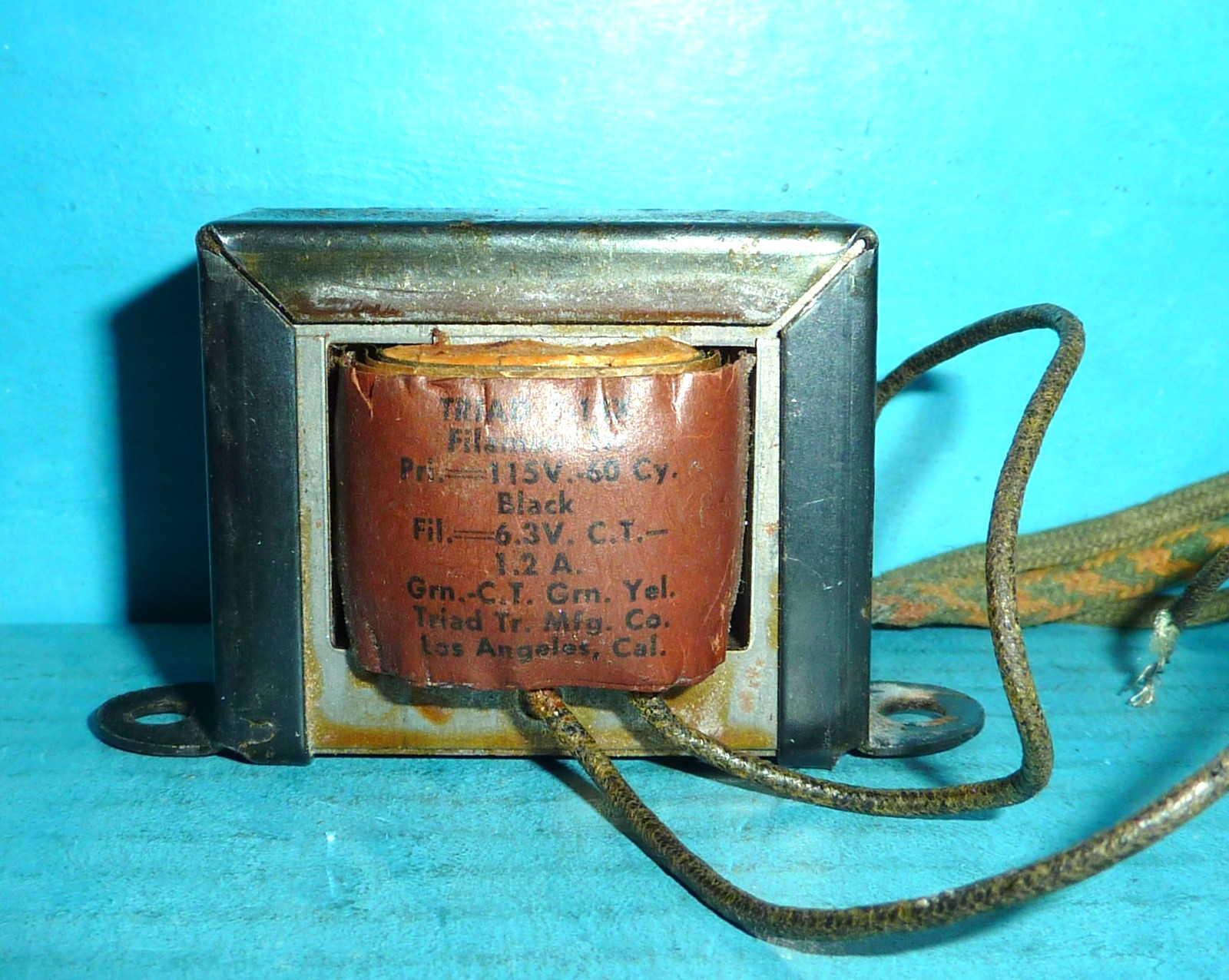 Triad F-14X Filament Transformer Pri. 115V 6.3VCT@1.2Amp