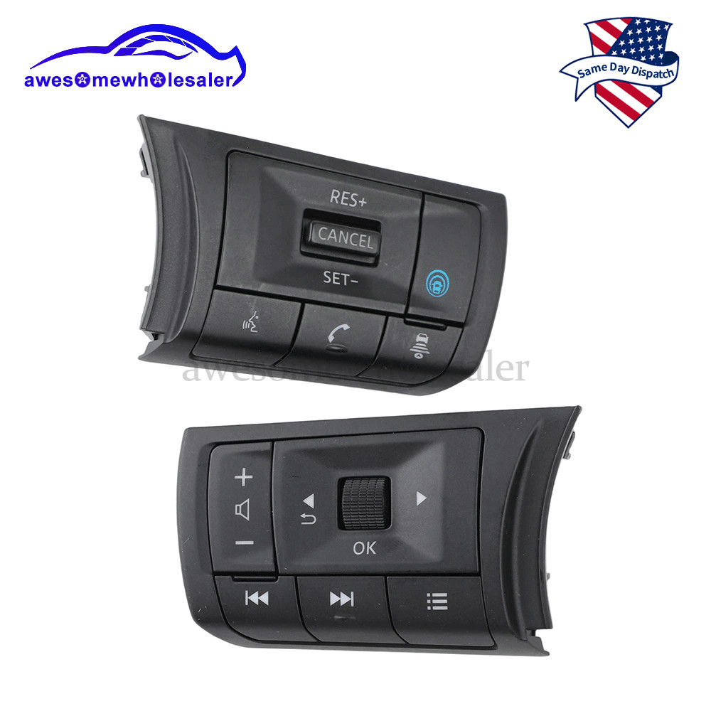 Steering Wheel Audio Cruise Control Switch For 21-25 Nissan Rogue Pathfinder