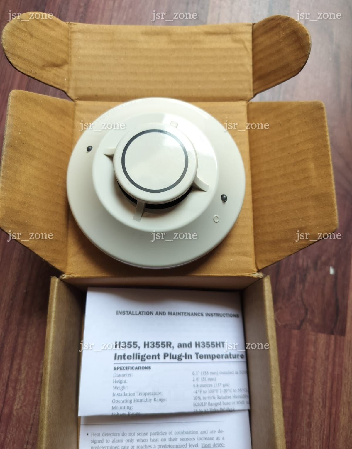 Firelite H355 Intelligent Addressable Heat Detector H355 Brand New OEM USA Fast