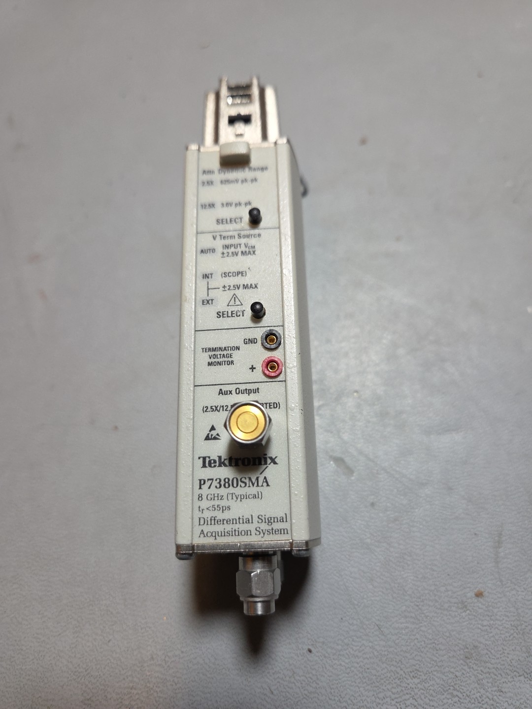 TEKTRONIX P7380SMA 8 GHz TekConnect Differential Probe with SMA connectors
