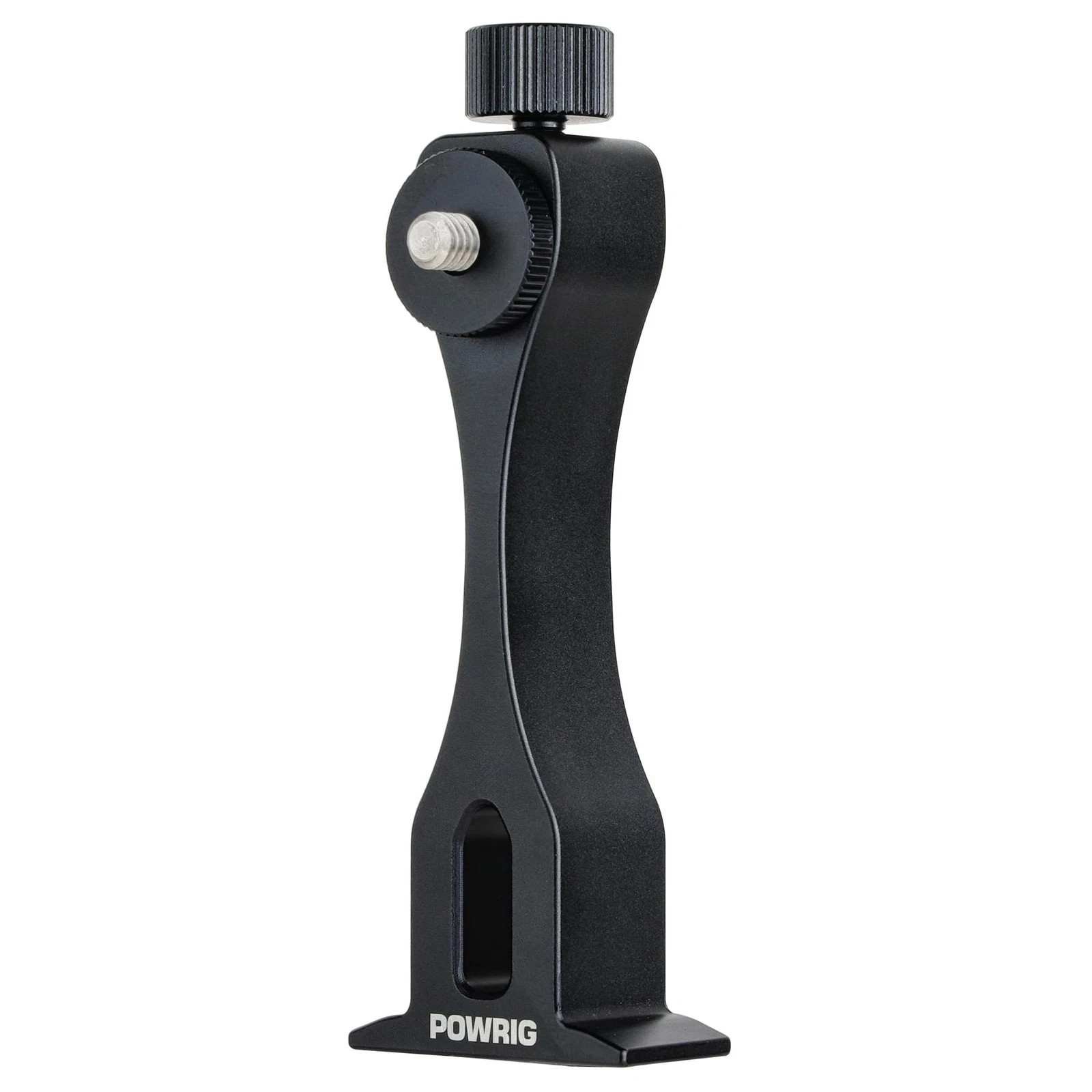 POWRIG Aluminum Binocular Tripod Mount Adapter, Compatible with Porro Black