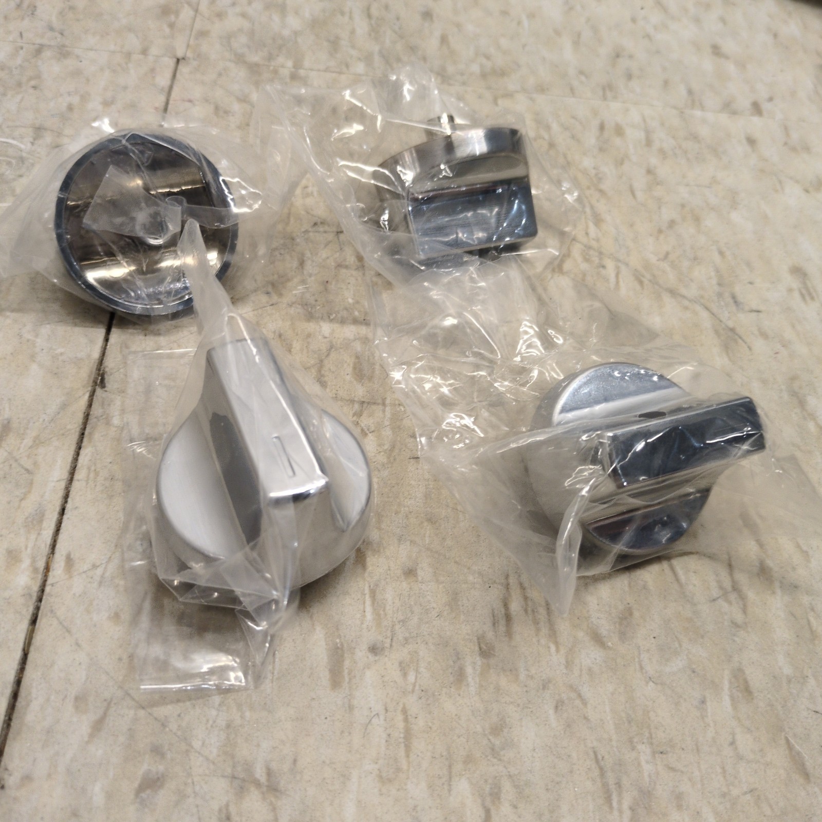 Qty 4 - W10850010 For Whirlpool Range Burner Knob W11366438 W11084623 W11084624