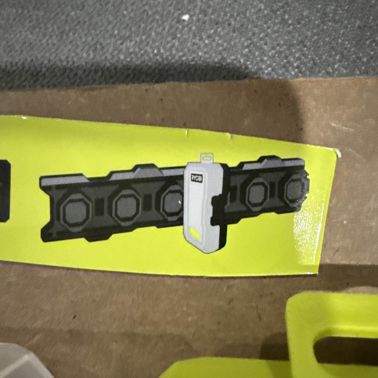 New Empty Ryobi Hard Box Storage Drill Bits Organizer link Wall Sys Compatible