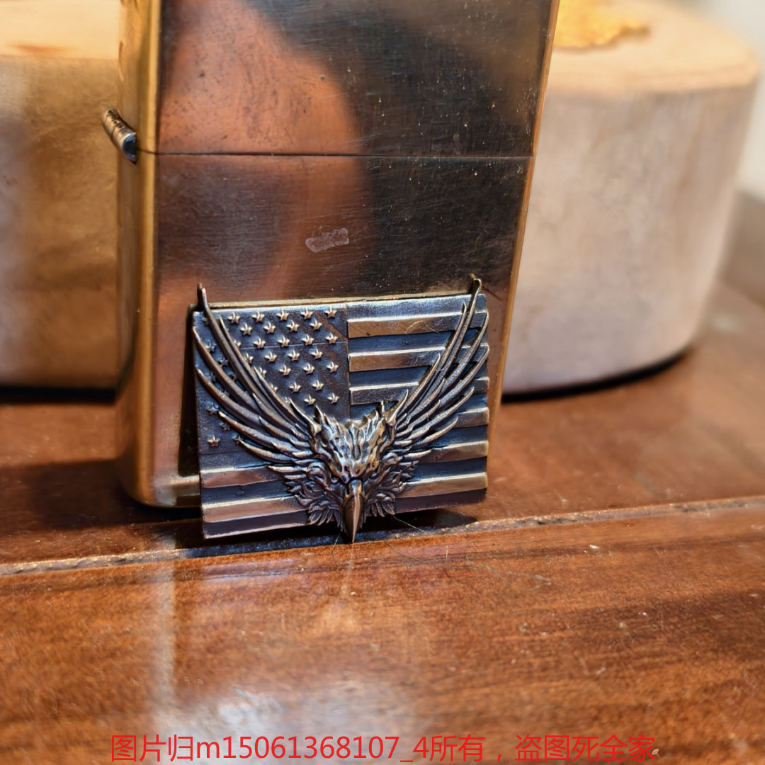 Brass Eagle Decal Kerosene Lighter Decal Lighter not included