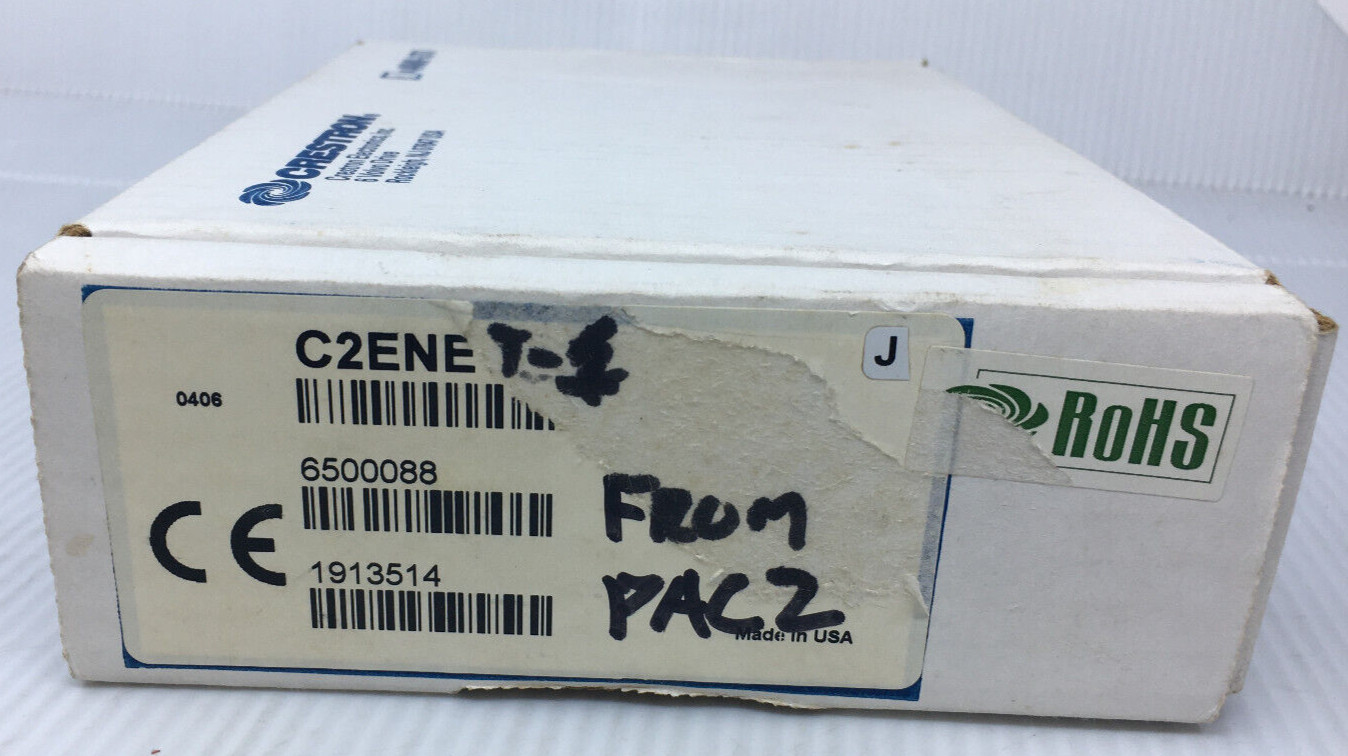 Crestron C2ENET-1 Ethernet Interface Single Port Ethernet Card for Z-Bus
