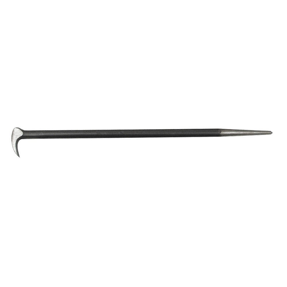 MAYHEW PRO 40152 Ladyfoot Pry Bar,16 in. L,Steel,Black 41GK17