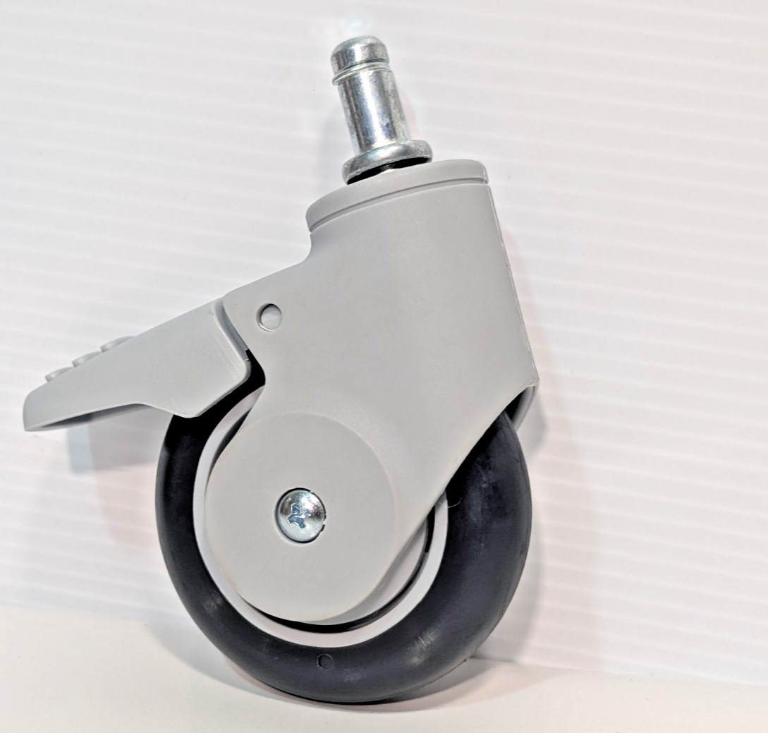 Mindray Bio-Medical 034-000302-00,  3" Rolling Monitor Stand Replacement Caster