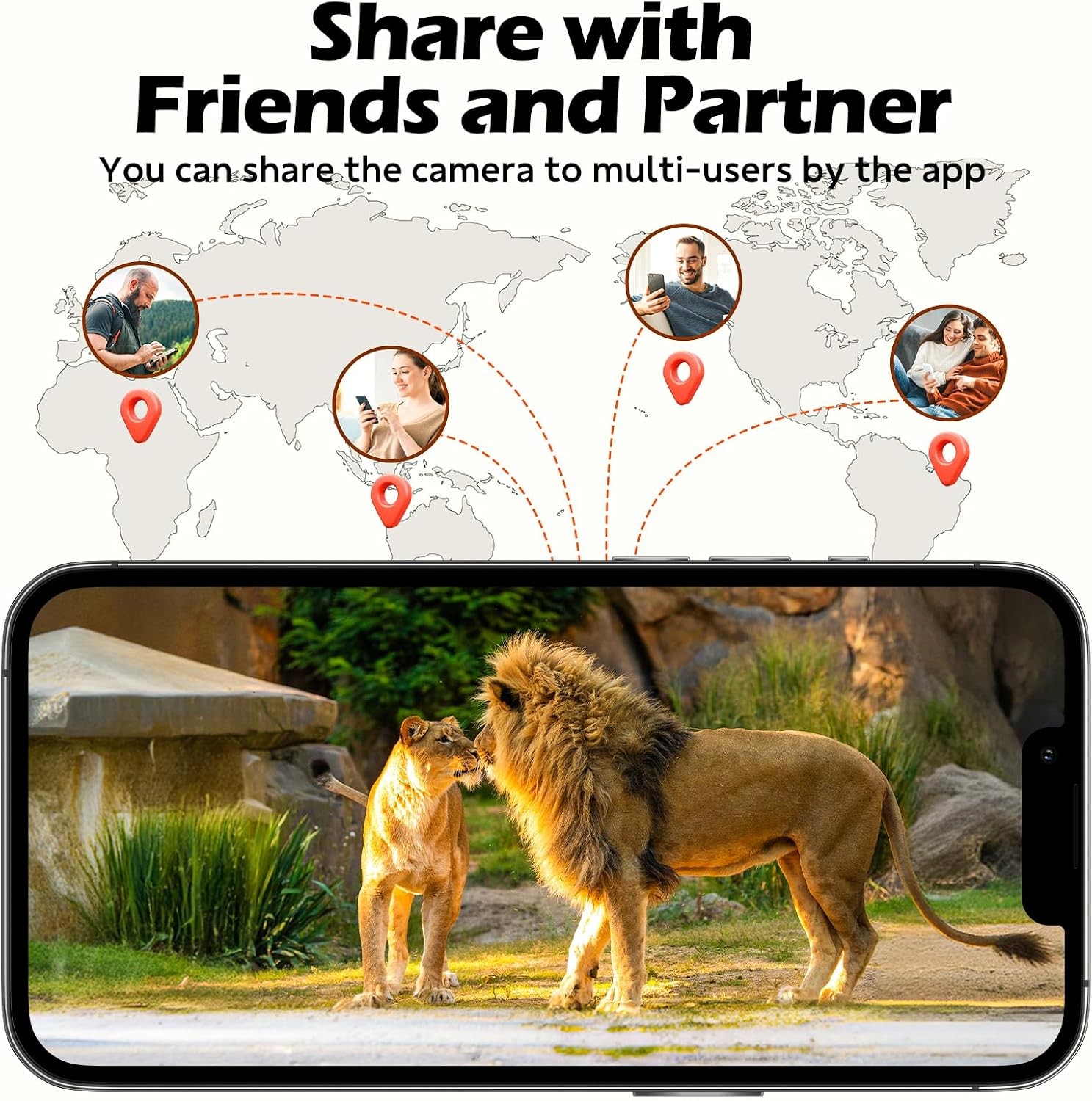 VOOPEAK Cellular Trail Camera - SIM Included, 360° Remote View, Motion Activated