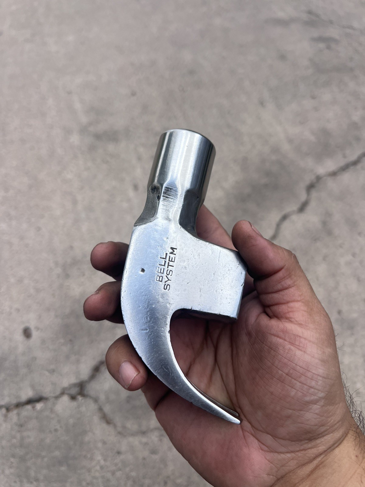 Stanley Bell System Hammer 1.8lb Head, Cleaned & Polished