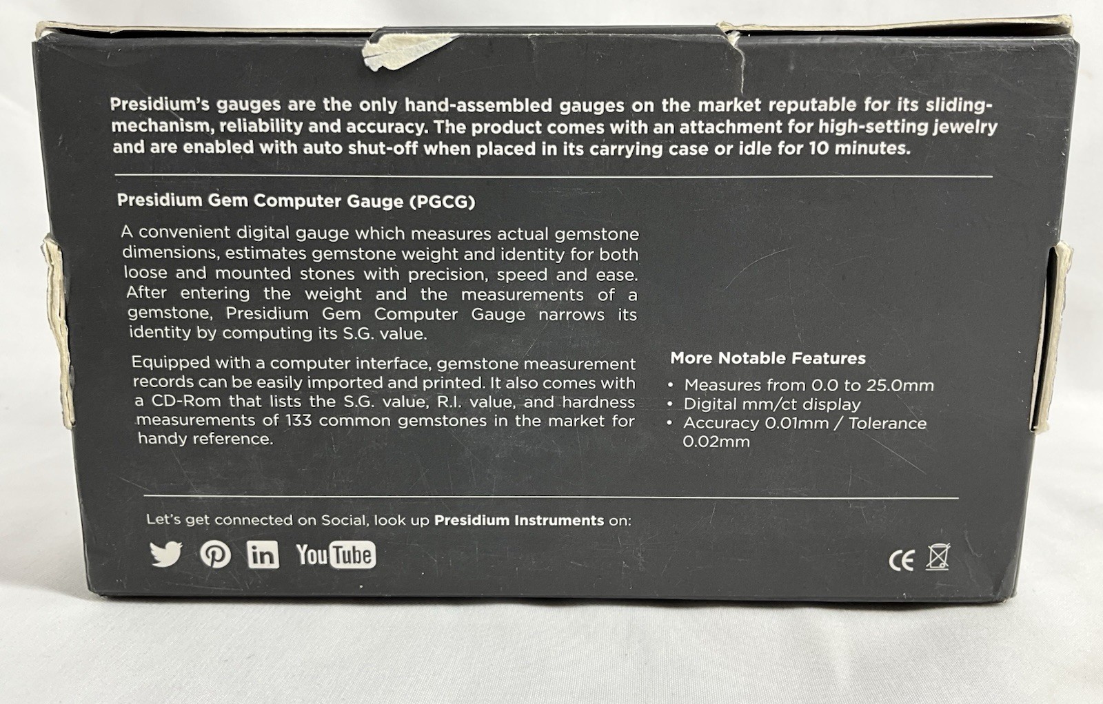 Presidium Gem Computer Gauge-CIB