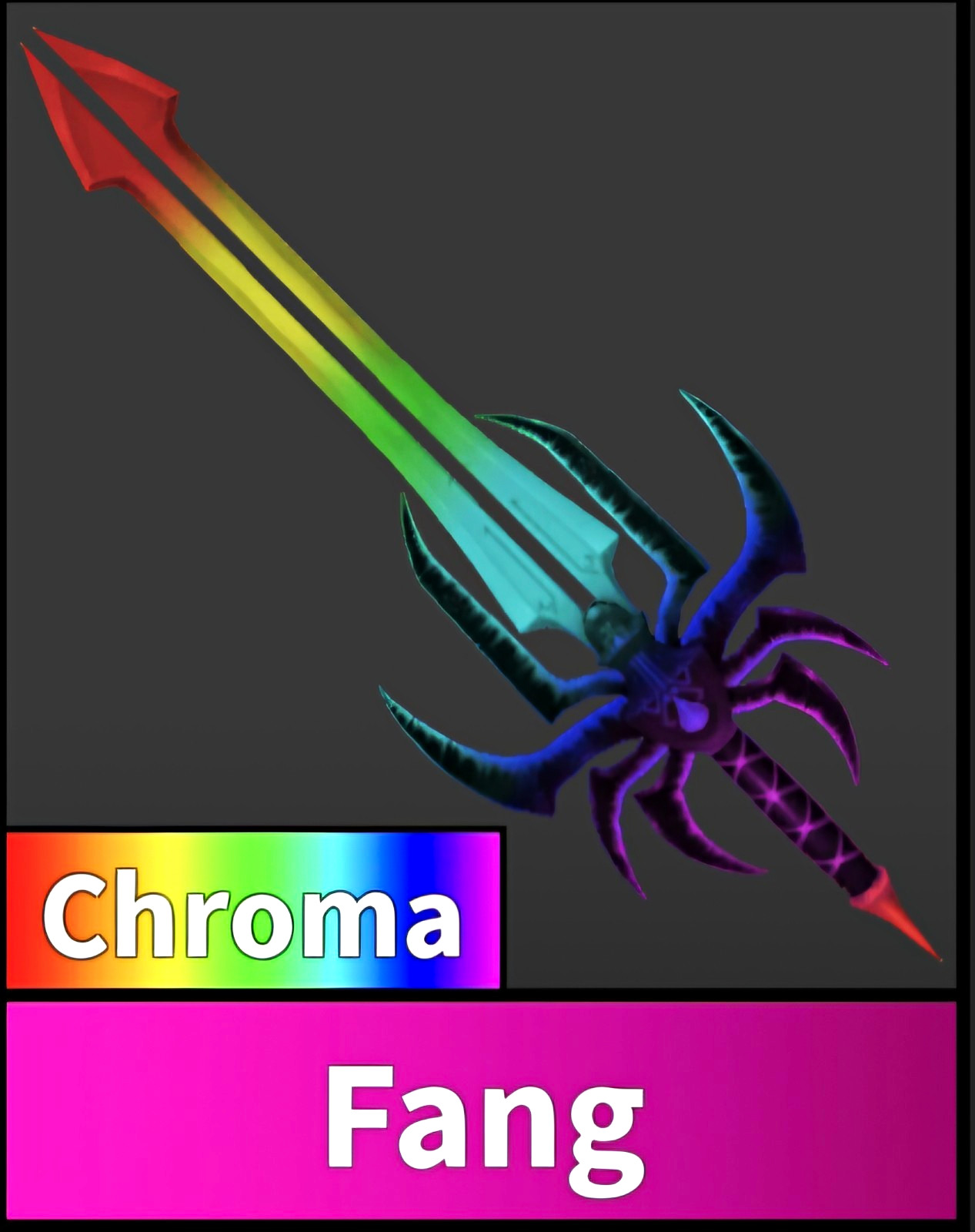 Murder Mystery 2 Chroma Weapon Set: Fang, Tides, Seer, Shark, Heat, Slasher, Saw