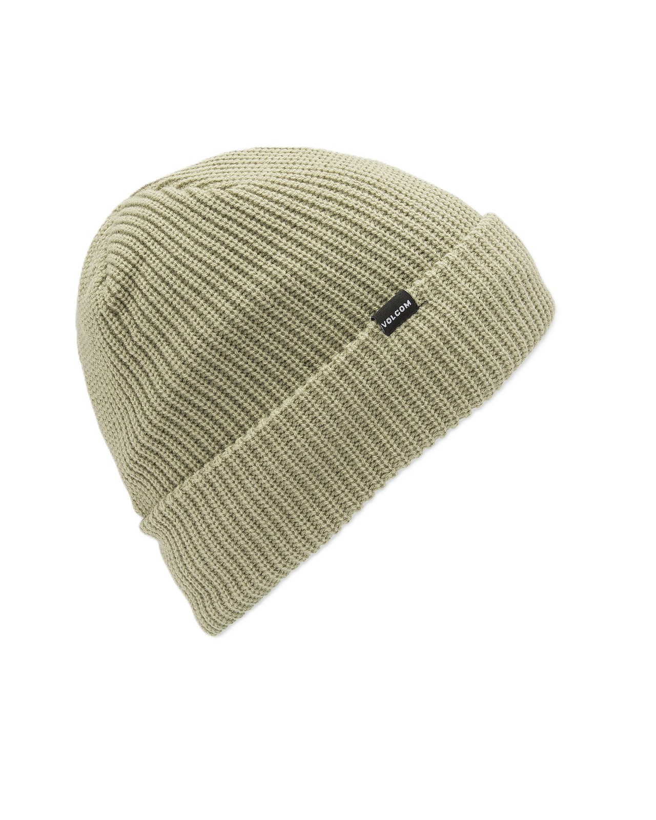Volcom Sweep Lined Beanie Men's Hat, Moss Green