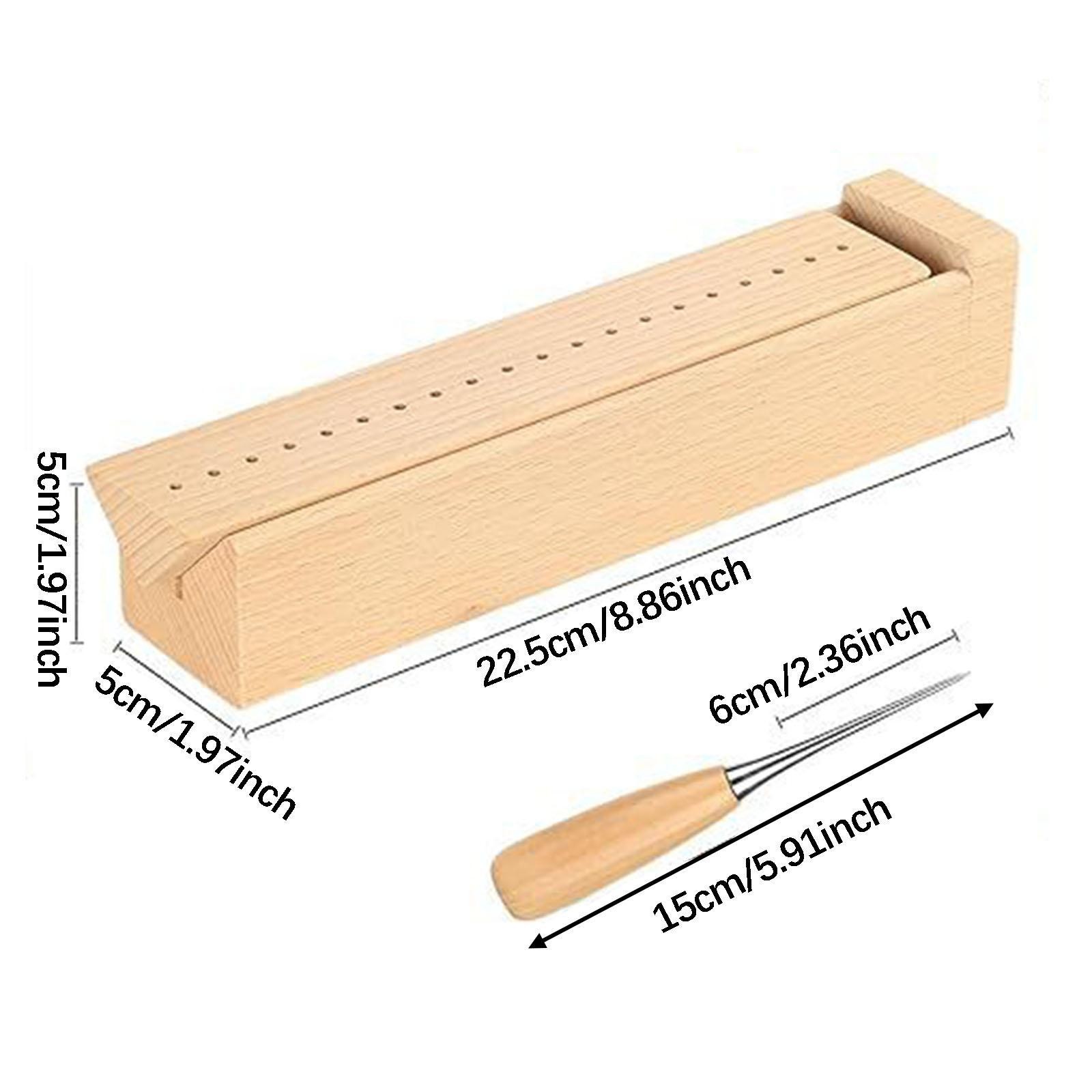 Book Binding Cradle Portable Bookbinding Supplies Sturdy with Piercing Guide