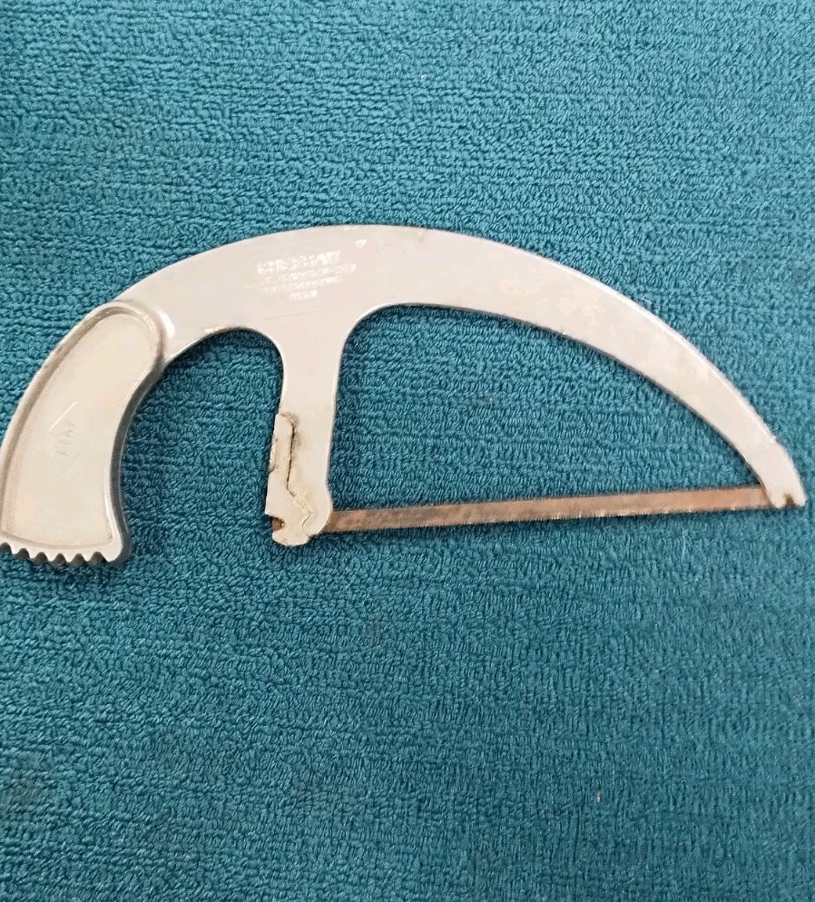 Vintage Hornsby & McKinley Aluminum Alloy Chefsaw Kitchen Tool USA