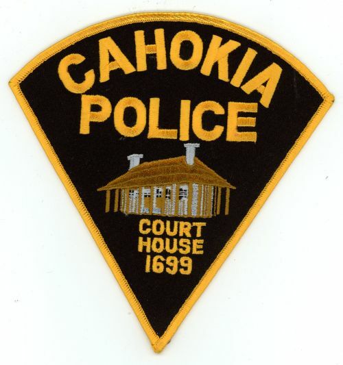 ILLINOIS IL CAHOKIA POLICE NICE SHOULDER PATCH SHERIFF