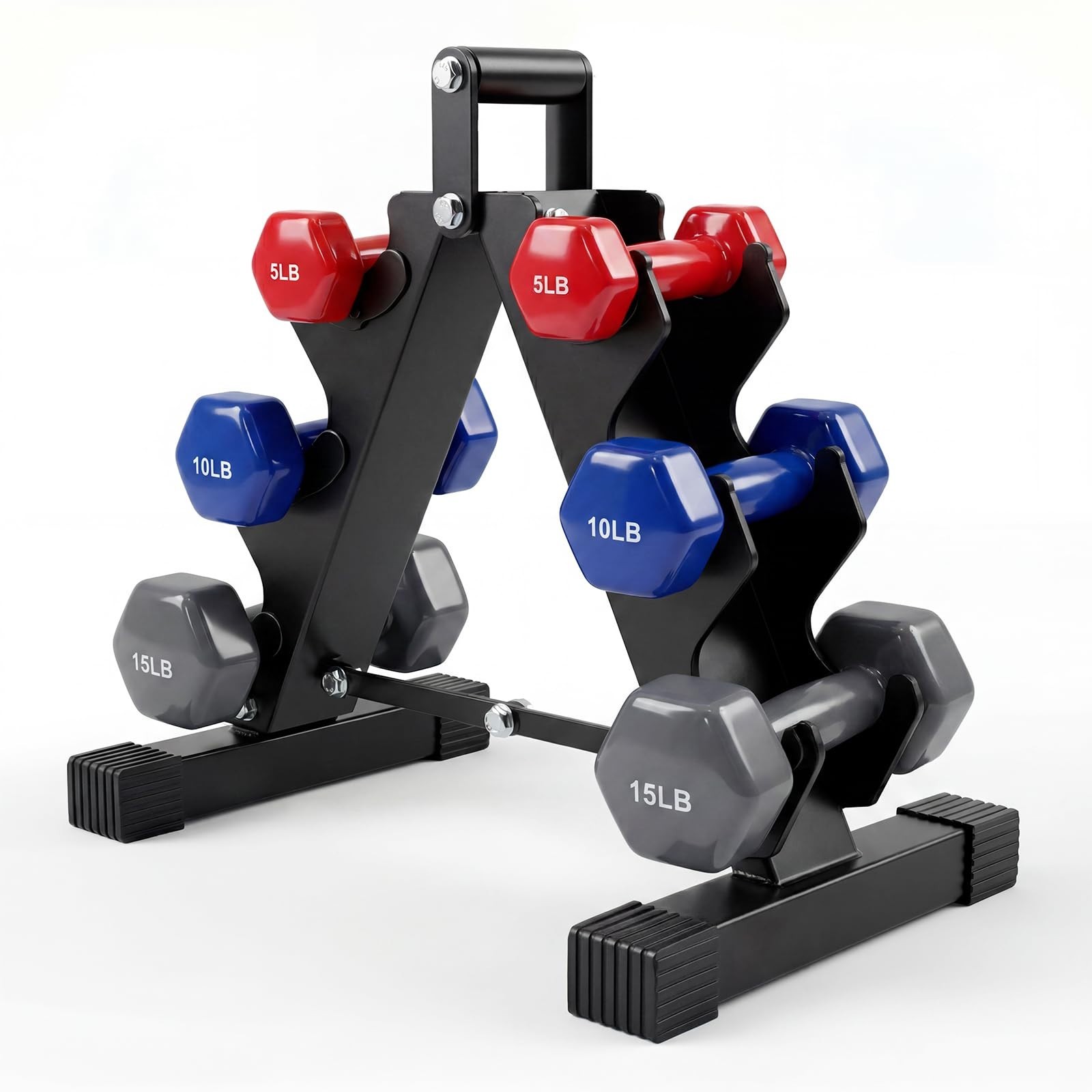 Dumbbell Set for Women and Men, Neoprene Coated Free Hand Weights Set