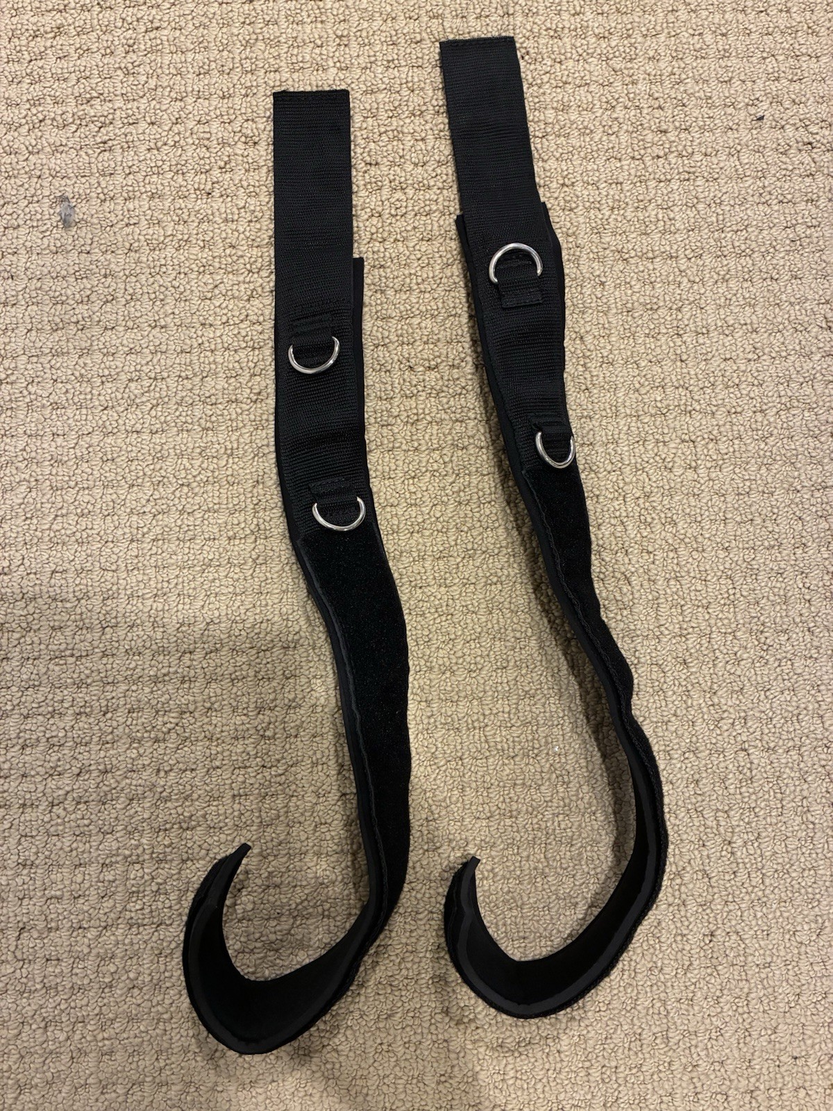 NWOT 2 Pack Thigh Straps Cable Machine Attachments Neoprene