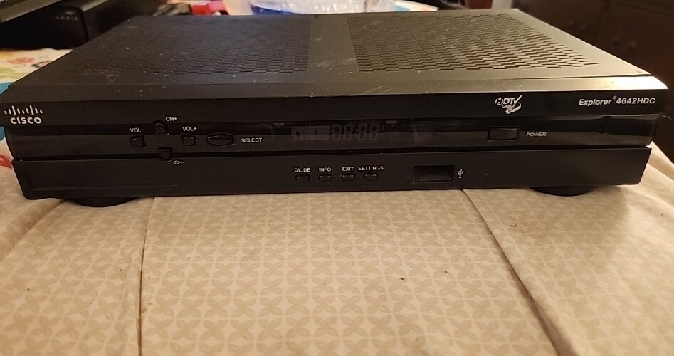 Cisco Explorer 4642HDC HDTV DIGITAL CABLE BOX - TIME WARNER - No Remote