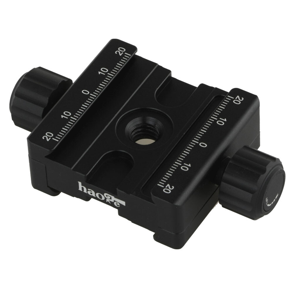 50mm Subtend Double Clamp for Sunwayfoto Arca RRS Benro Sunway Nodal Point Rail