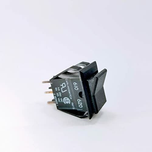 Carling SPDT Center Off (On-Off-On) Rocker Switch B-580