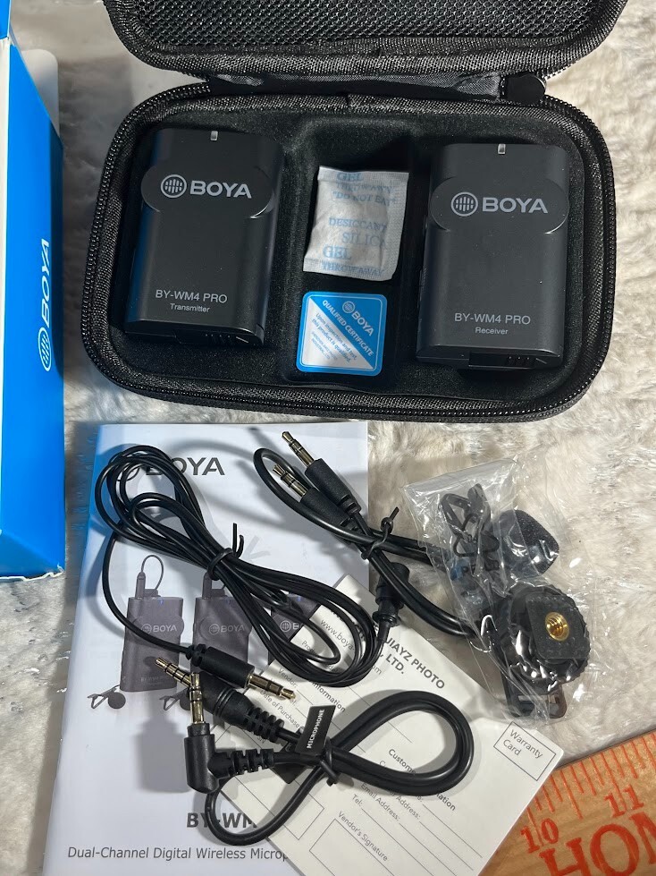 BOYA Digital Wireless Microphone Kit BY-WM4 Wireless Microphone