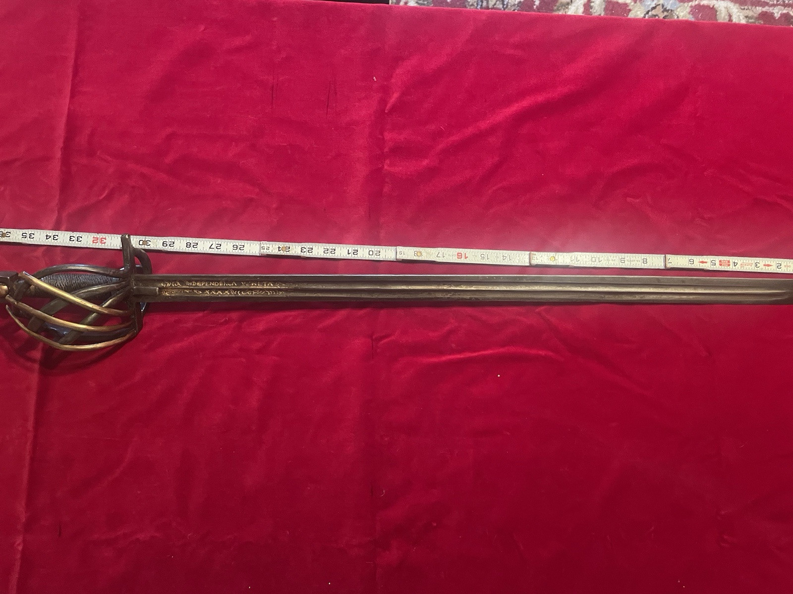 17 - 18 Century Spanish Italian Rapier  Shivona Sword