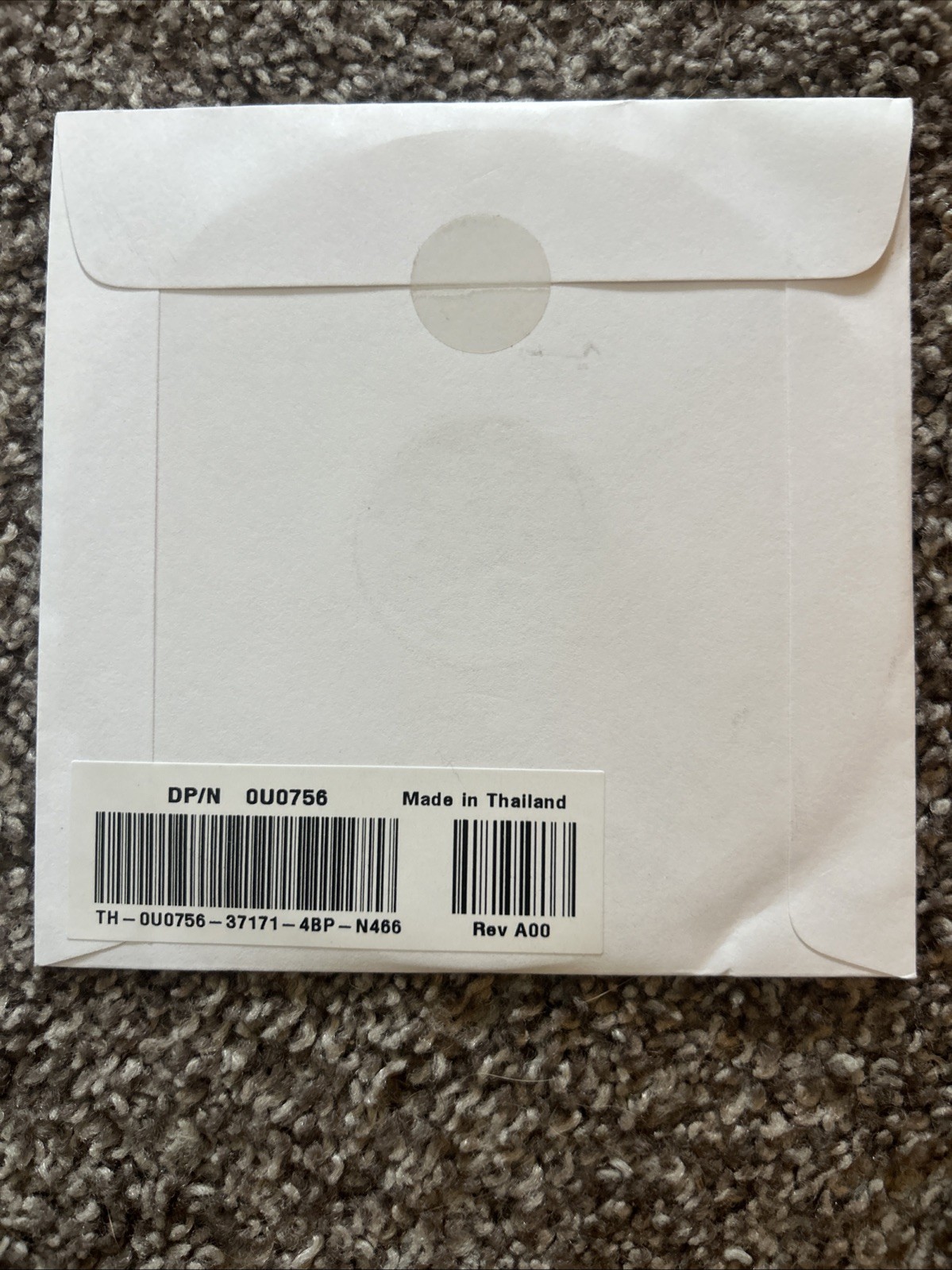 Dell Wireless Multimedia Desktop Keyboard Software App CD DP/N OU0756