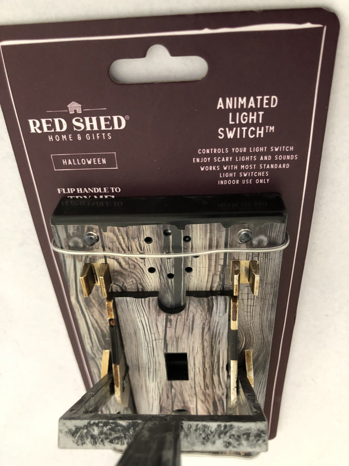 Haunted Light Halloween Switch Ghost Screaming Electricity Light & Sound