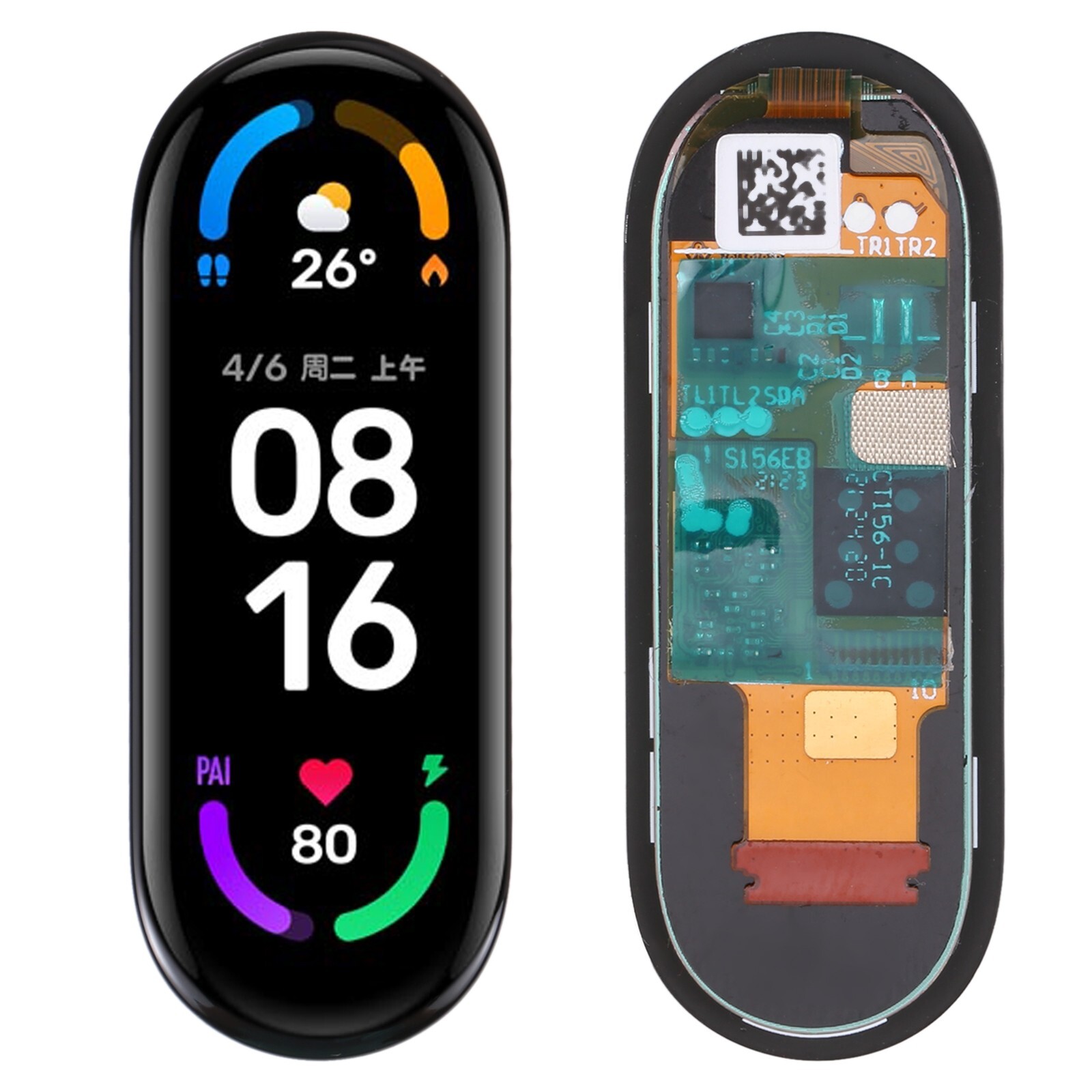 For Xiaomi Mi Band 6 LCD Display touch screen digitizer Assembly Replacement