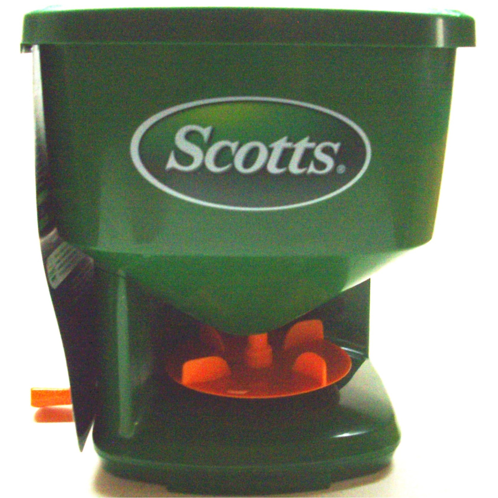 Scotts WHIRL HAND-POWERED Walk Behind Broadcast Seed SPREADER Grass Fertilizer +