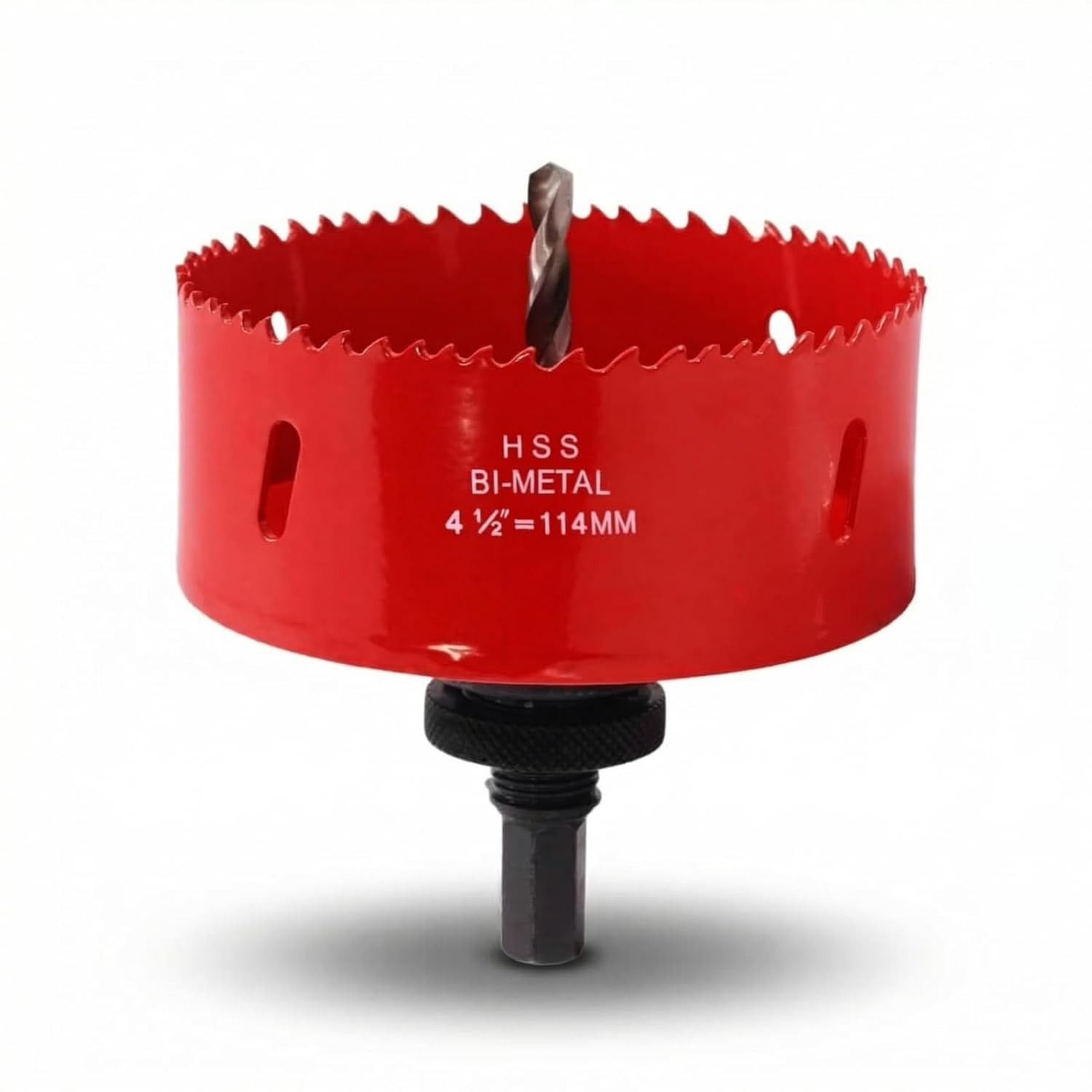 4.5 Inch Hole Saw with Arbor for Metal Wood Plastic, 4-1/2(114Mm) in Bimetal Hol